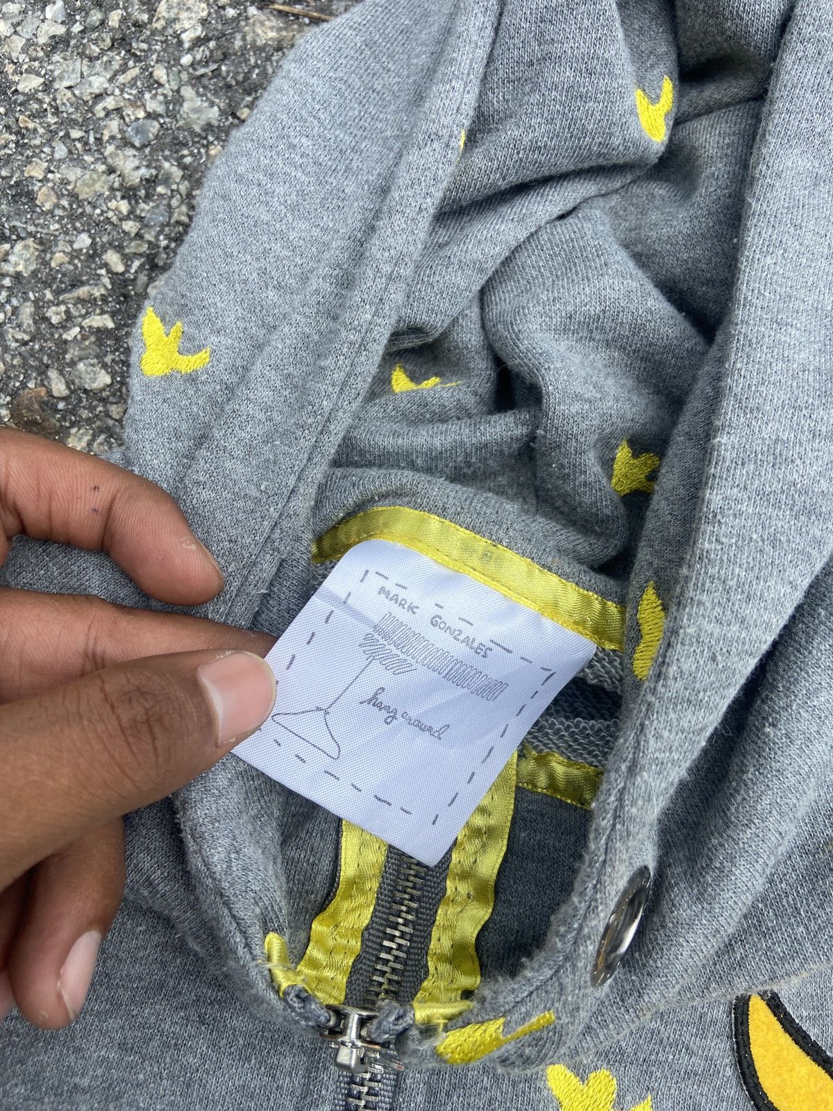 Japanese Brand × Vintage Mark Gonzales Polkadot Hoodie Size US M / EU 48-50 / 2 - 4 Thumbnail