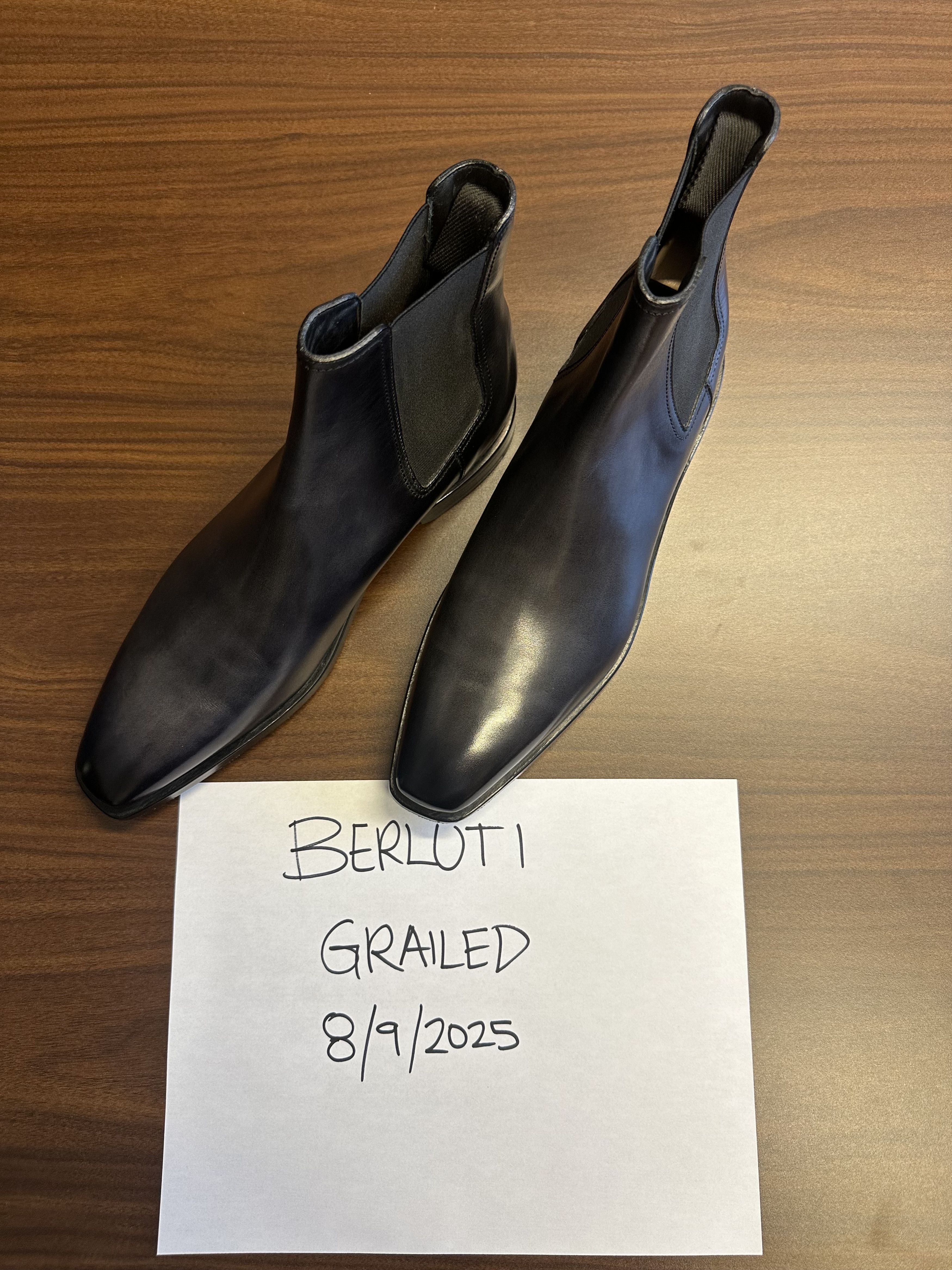 Berluti Berluti Caractere Eclair Calf Leather Boot Size US 7 / EU 40 - 18 Thumbnail