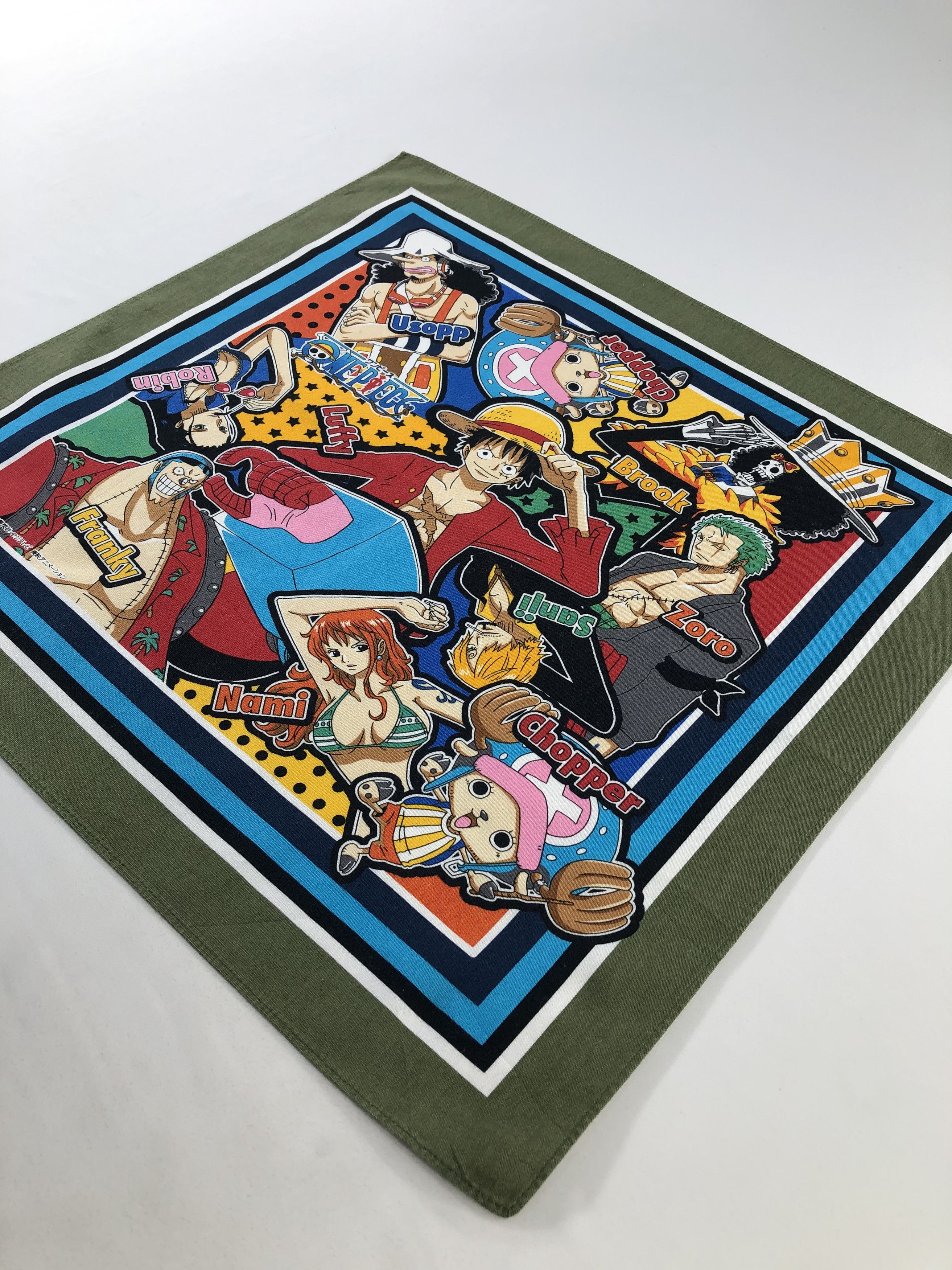 Anime One Piece Handkerchief / Bandana / Neckerchief Size ONE SIZE - 3 Thumbnail