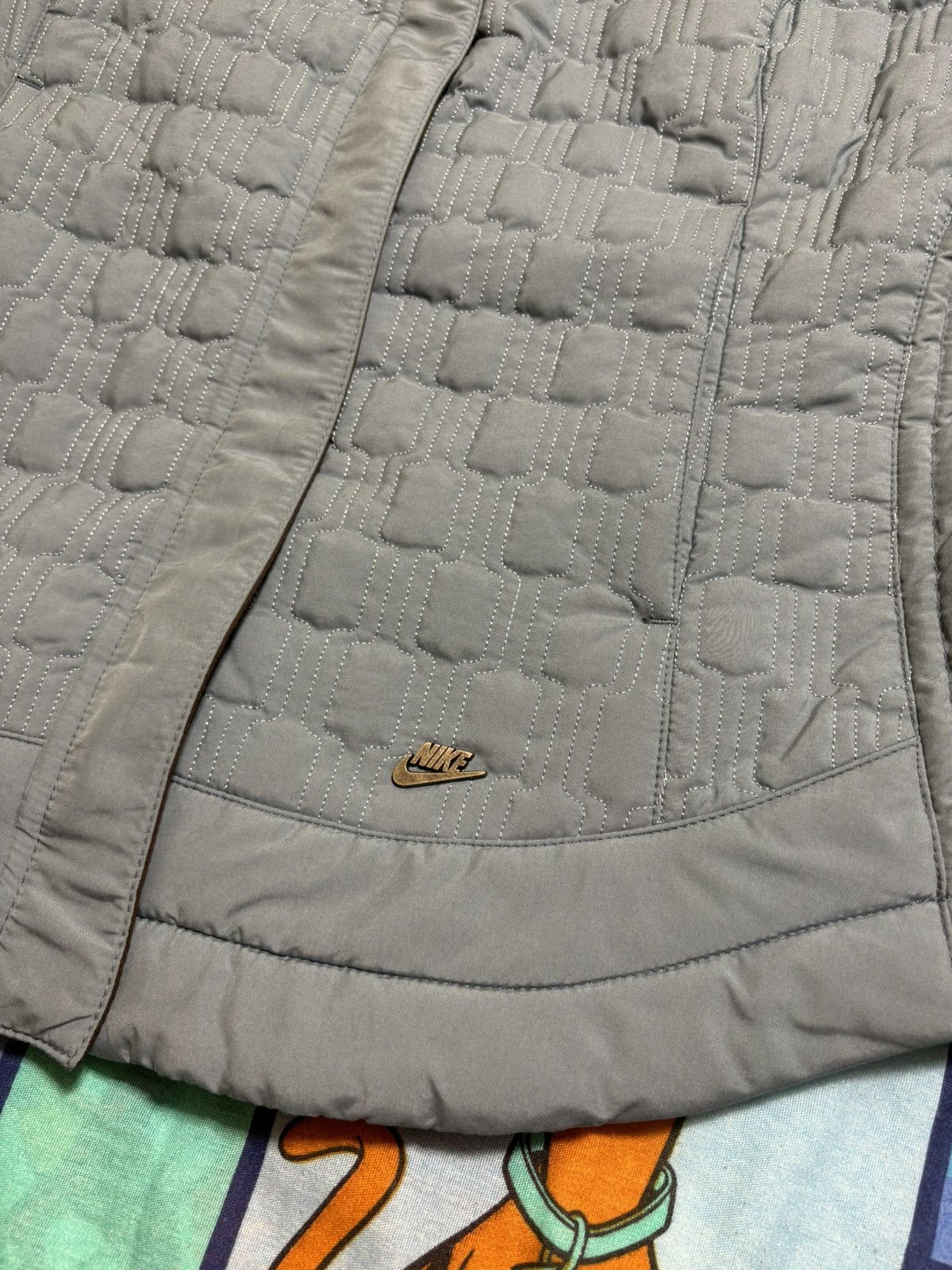 Nike ***FINAL DROP***RARE 00s NIKE FUR COLLAR TECH JACKET M-L Size US L / EU 52-54 / 3 - 3 Thumbnail
