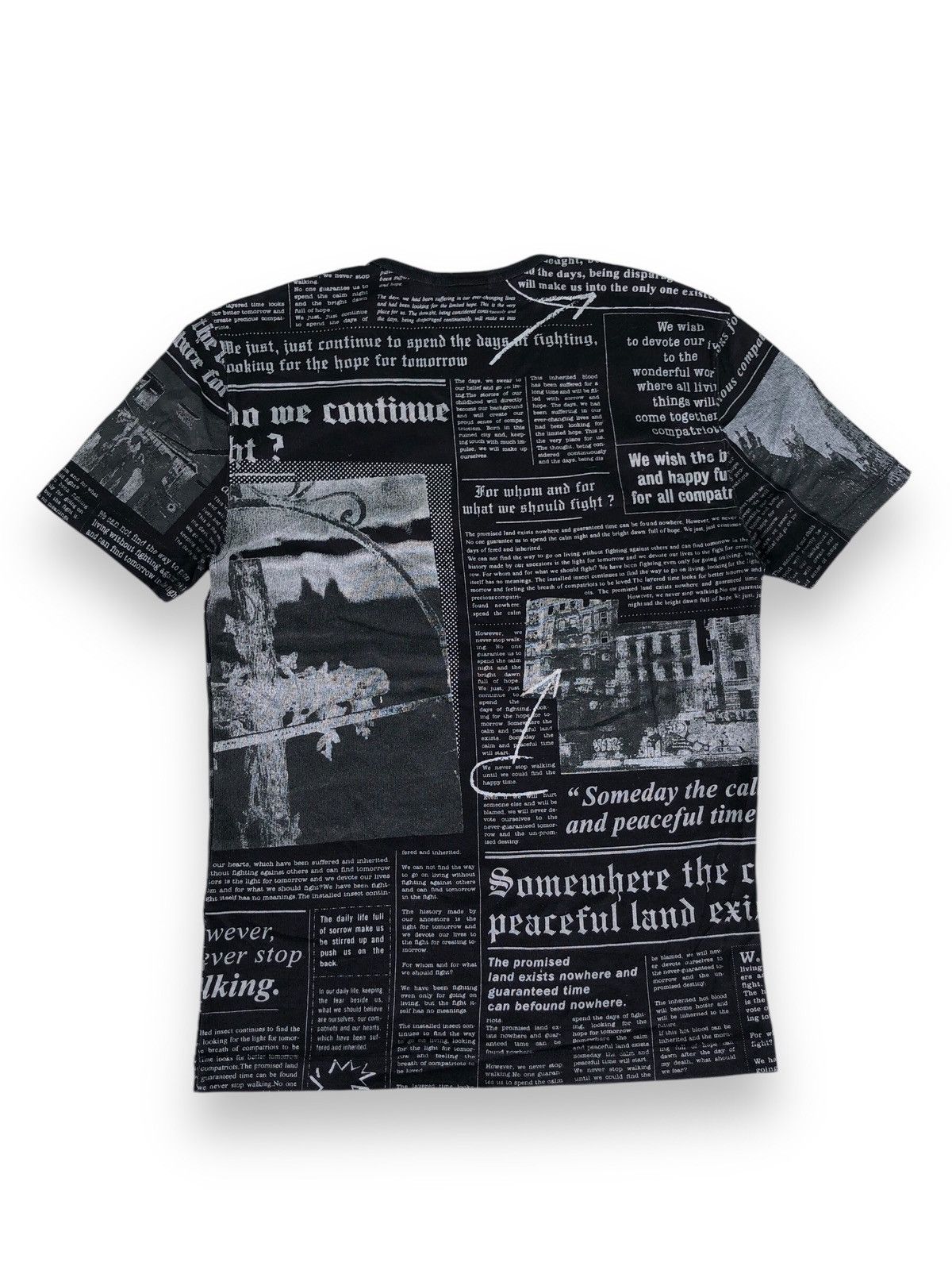 14th Addiction × Hysteric Glamour × Nicole Club Nicole Club For Men Y2K Style T-shirt Size US S / EU 44-46 / 1 - 6 Thumbnail
