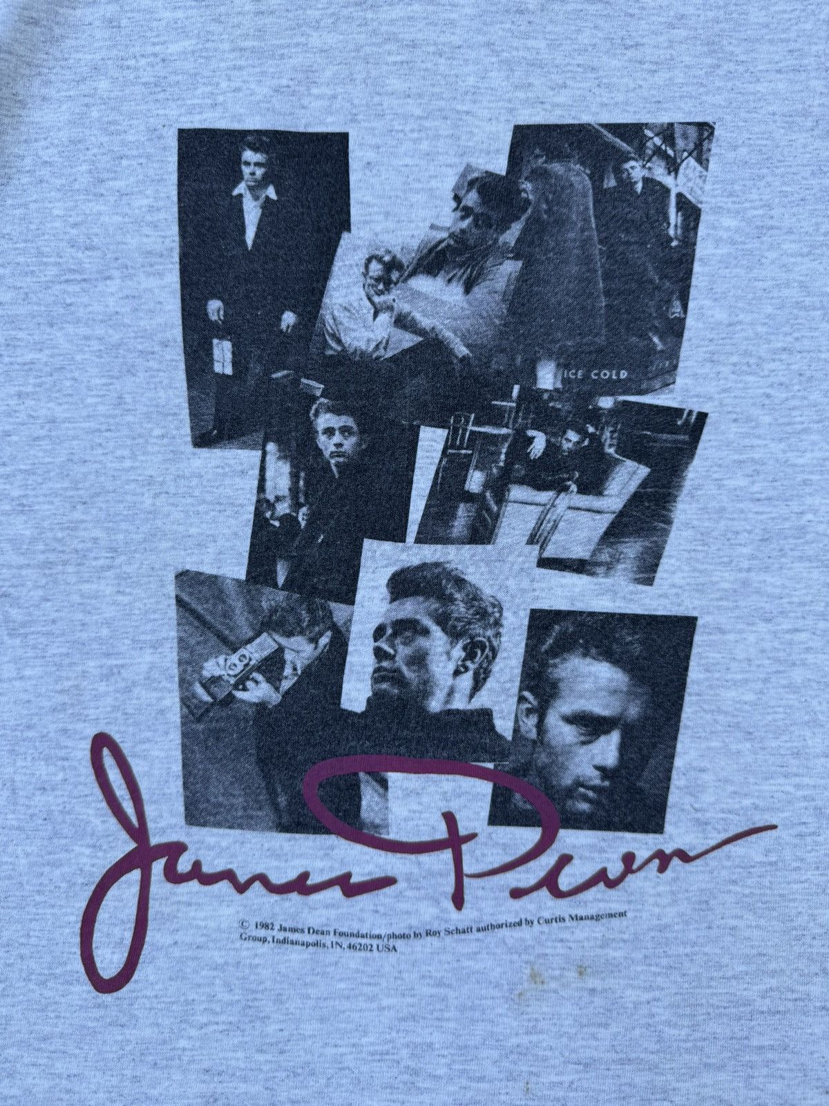 Vintage Vintage 80s James Dean Collage Tees Size US M / EU 48-50 / 2 - 3 Thumbnail