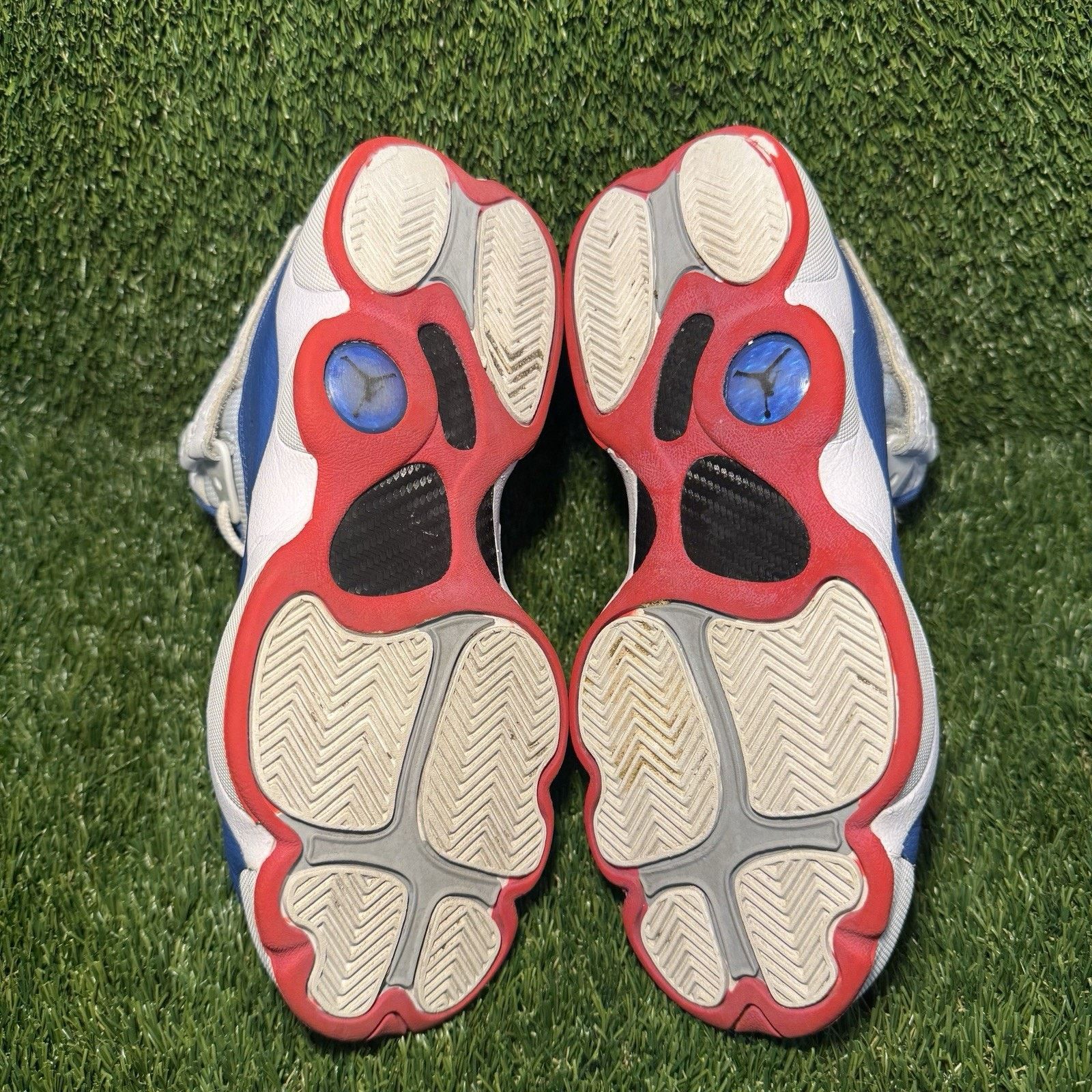 Jordan Brand Size 5.5 (GS) - Jordan 6 Rings Mid White True Blue Size US 5.5 / EU 38 - 6 Thumbnail