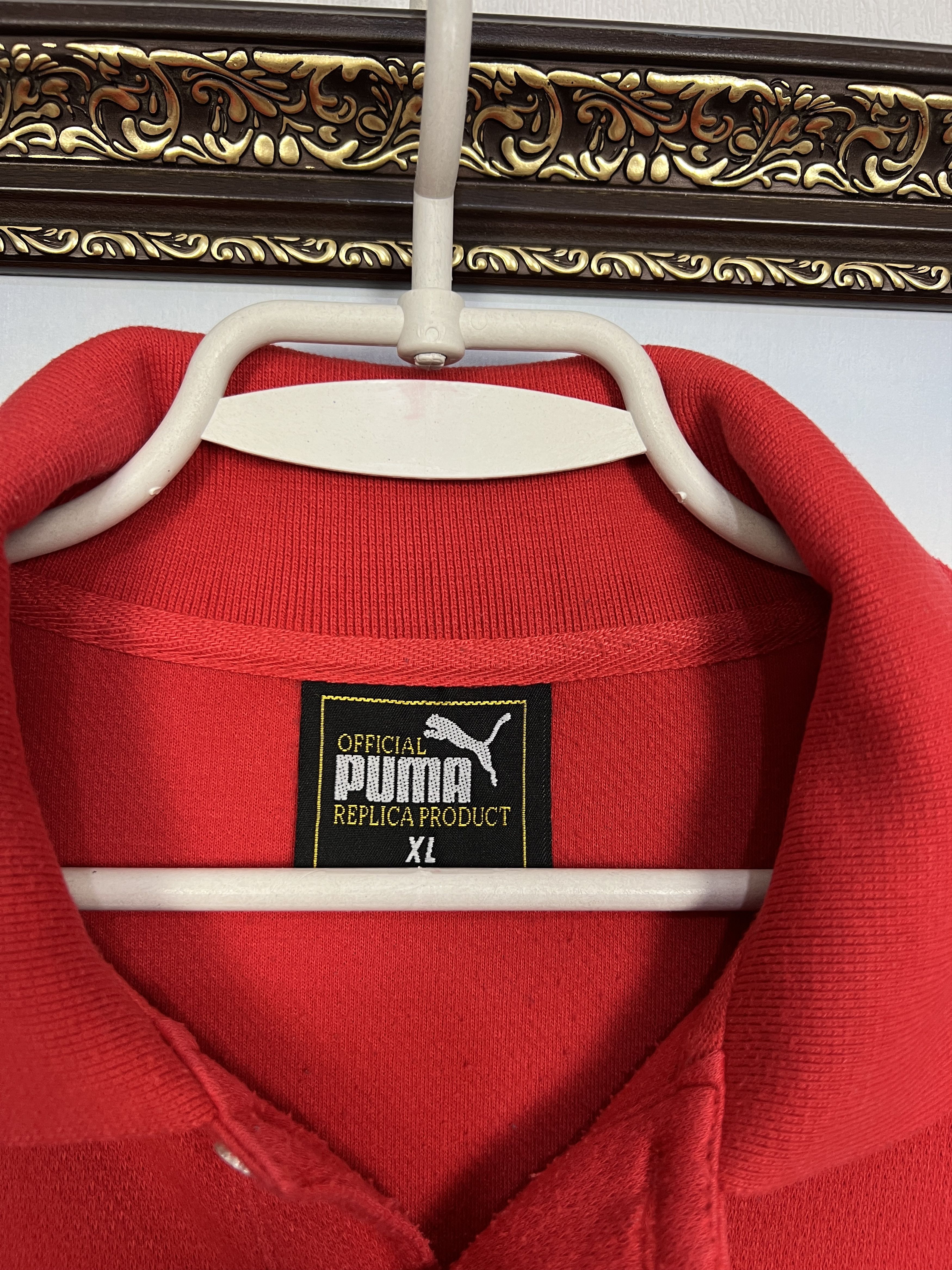 Puma Vintage Aberdeen Football Train Polo Shirt Soccer Jersey Size US XL / EU 56 / 4 - 6 Thumbnail