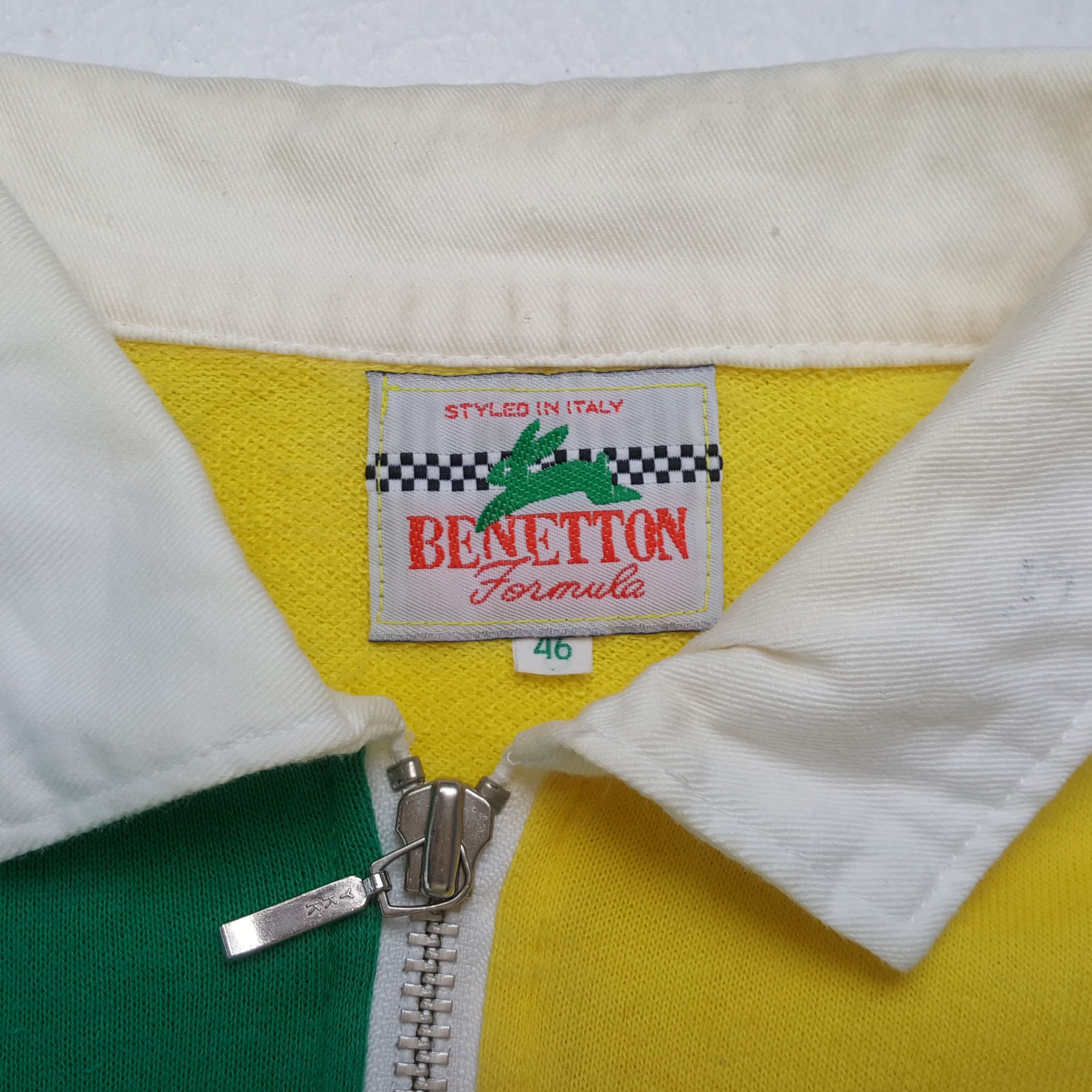 Benetton Benetton Formula 1 Rare Design Polos RR12 Size US M / EU 48-50 / 2 - 4 Thumbnail