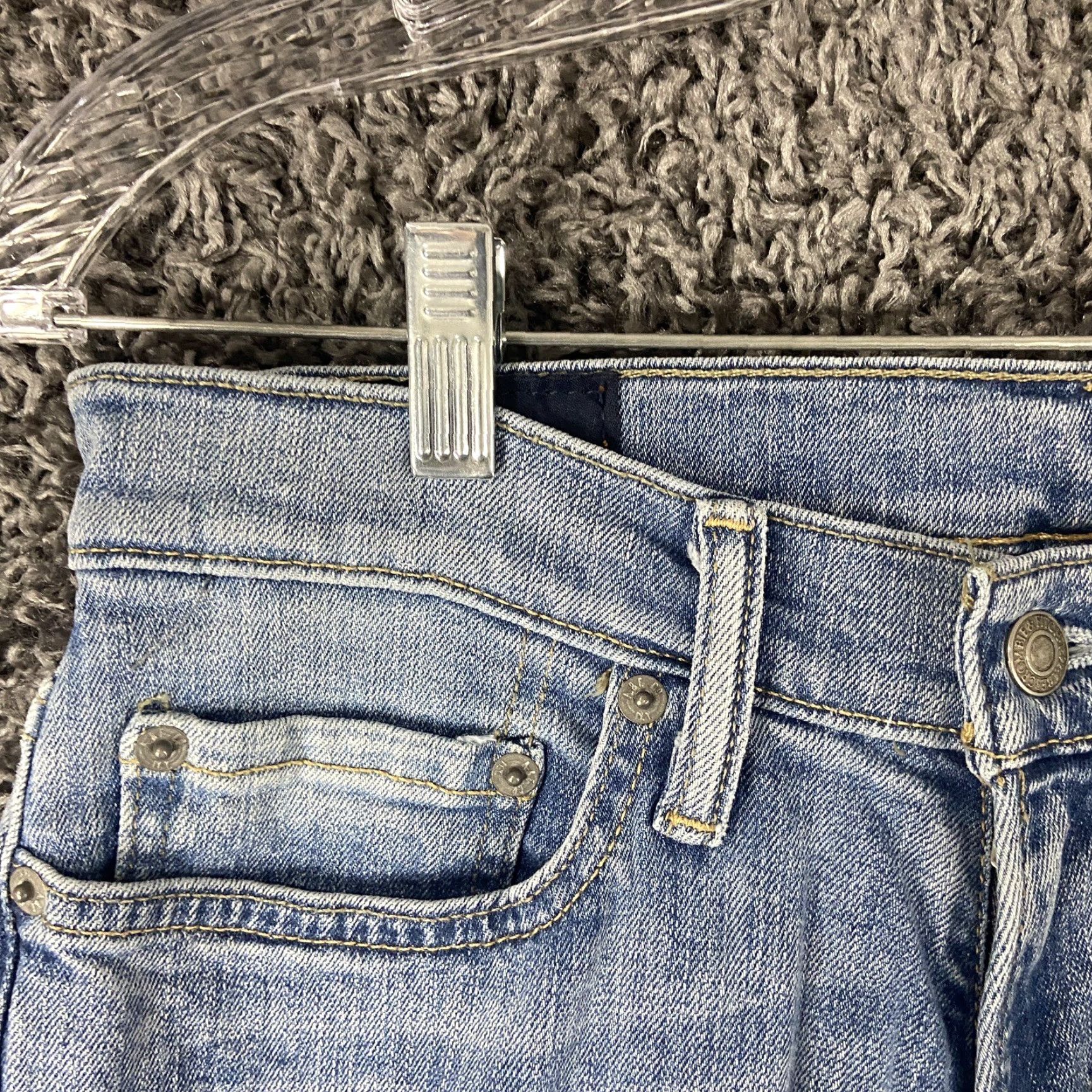 Abercrombie & Fitch Abercrombie & Fitch Jeans Men's 28x31 Blue Athletic Skinny Stretch Denim Mens Size US 28 / EU 44 - 3 Thumbnail
