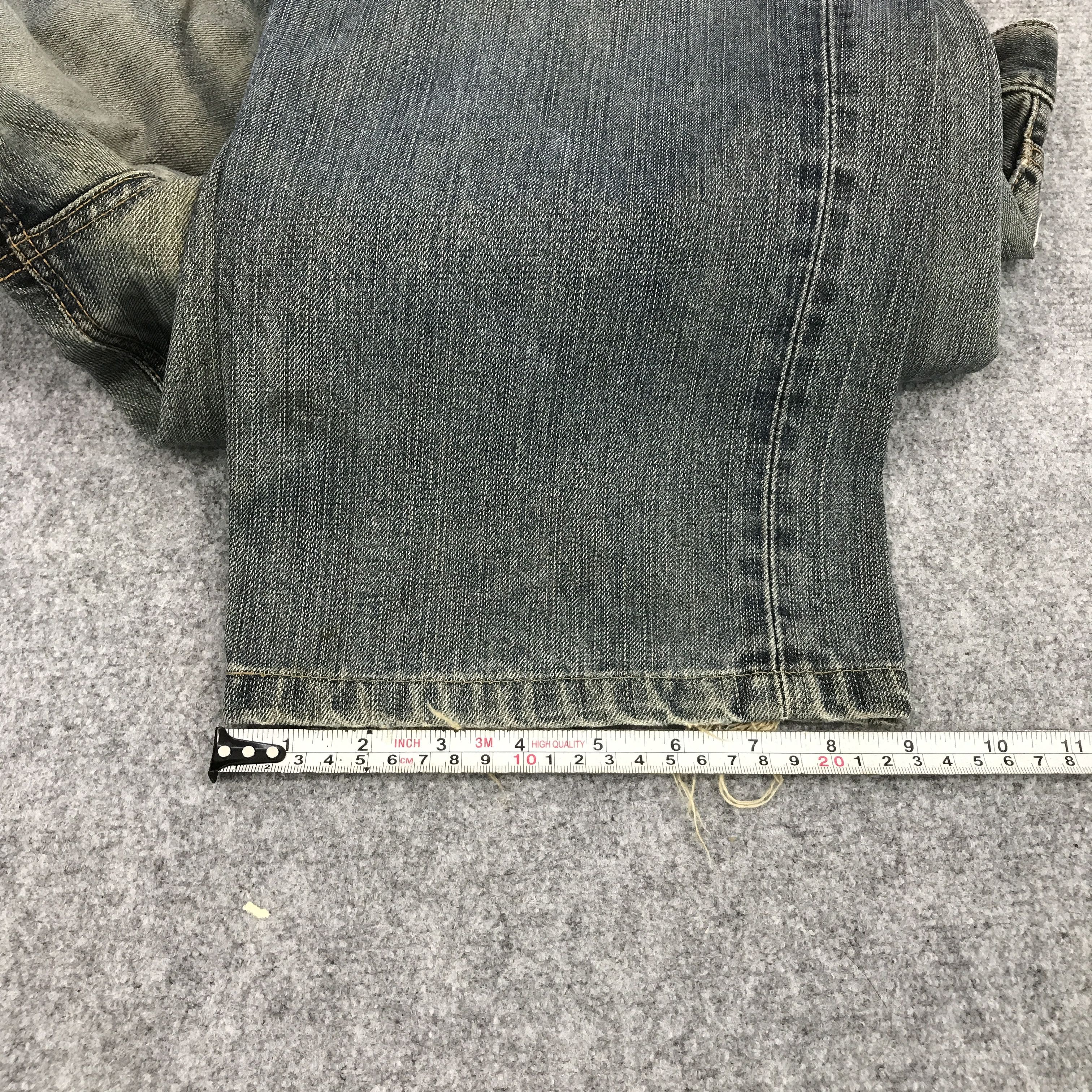 Edwin BAGGY DENIM EDWIN DISTRESSED JEAN PANTS Size US 34 / EU 50 - 9 Thumbnail
