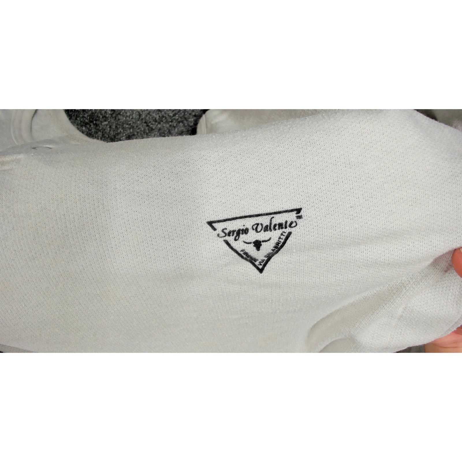 Vintage Sergio Valente Archive 80s Exaggerated Batwing Henley Size L / US 10 / IT 46 - 11 Thumbnail
