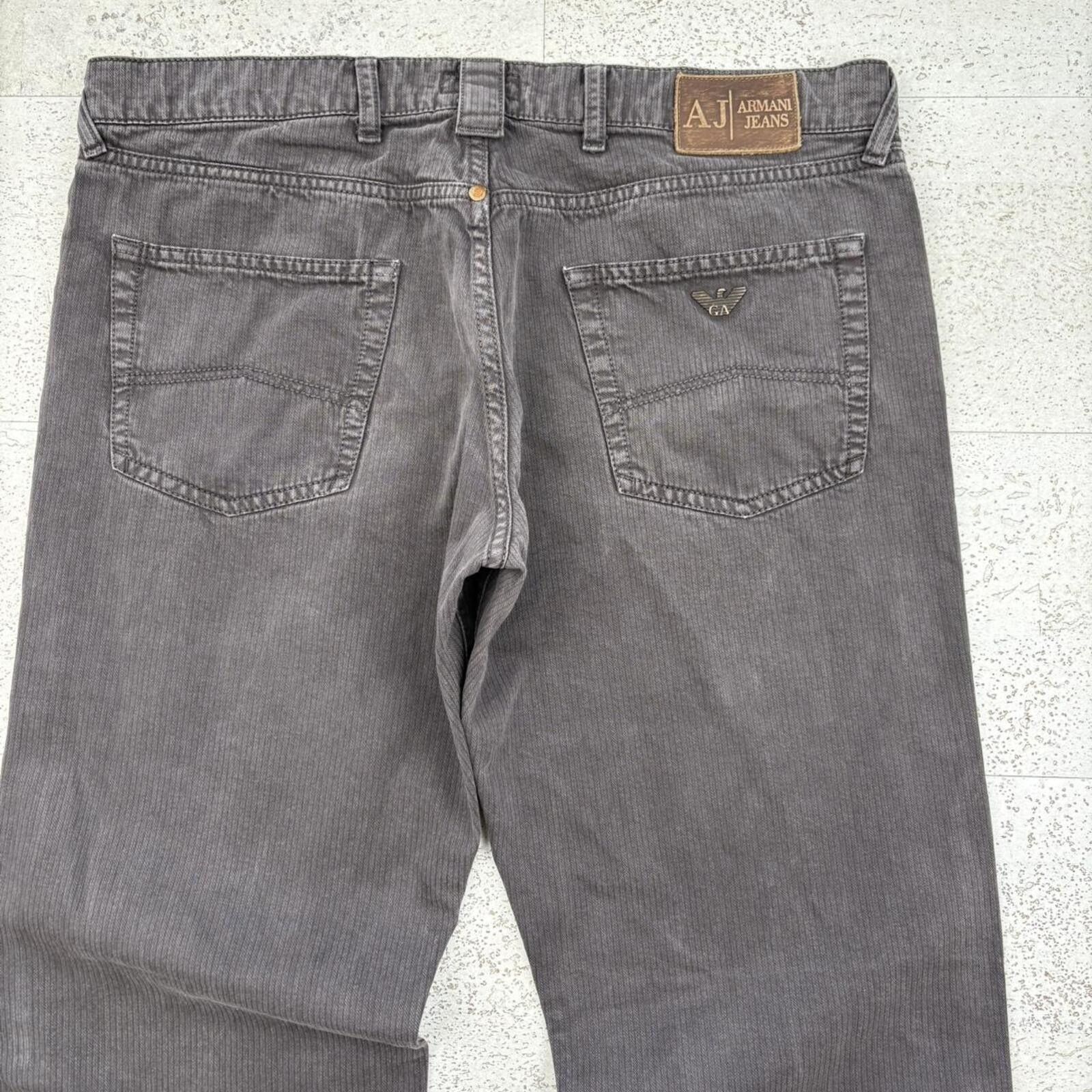 Emporio Armani Armani Jeans Pinstripe Denim (36”) Size US 36 / EU 52 - 3 Thumbnail