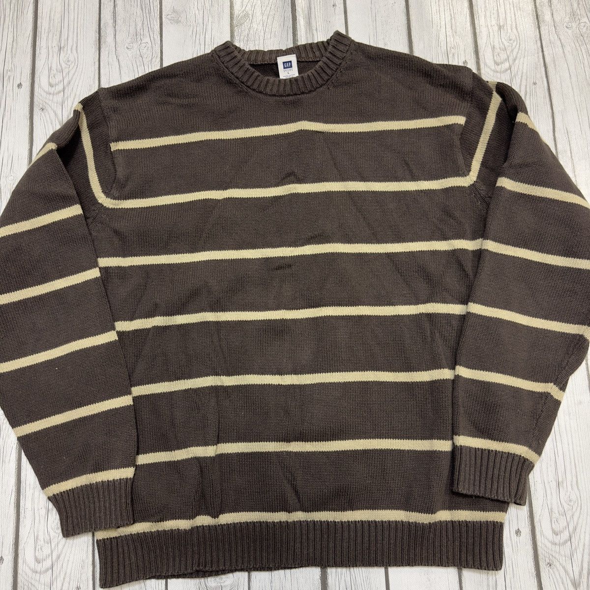 Gap × Vintage Vintage GAP sweater Size US L / EU 52-54 / 3 - 3 Thumbnail