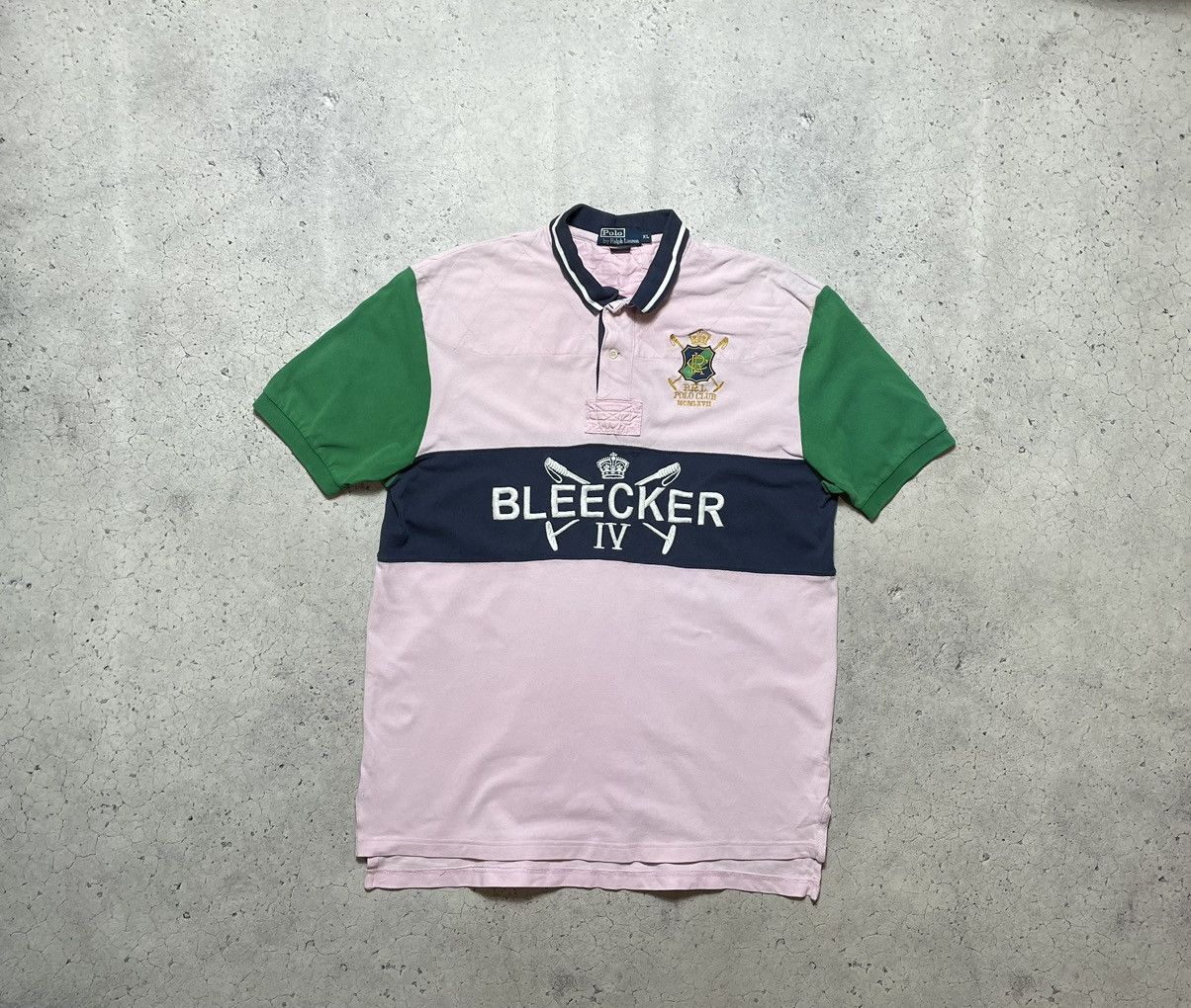 Polo Ralph Lauren Vintage Polo Ralph Lauren Bleecker IV Polo Shirt PRL Y2K Size US XL / EU 56 / 4 - 1 Thumbnail