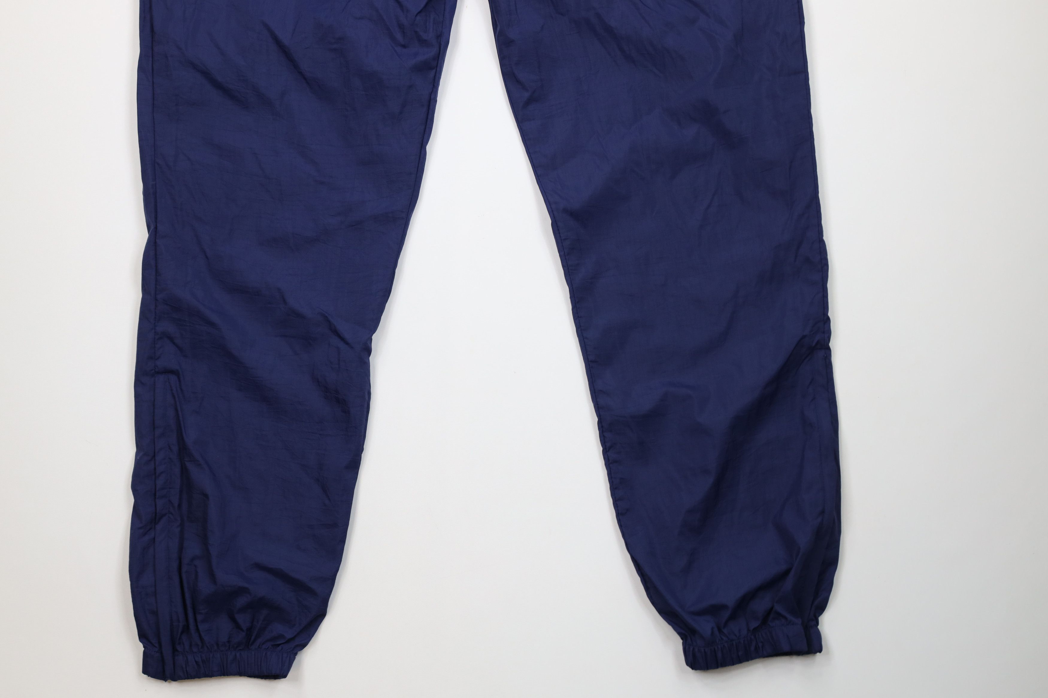 Vintage Vintage 90s Bike Blank Windbreaker Joggers Pants Nylon Blue Size US 38 / EU 54 - 4 Thumbnail