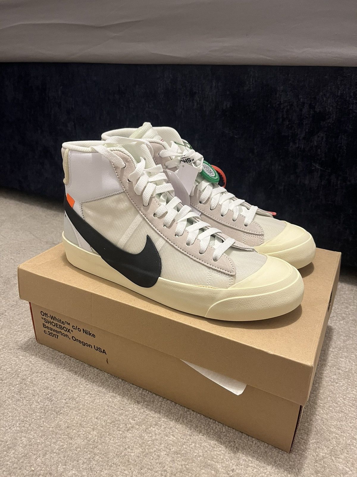 Nike × Off-White Nike Off-White Blazer “The Ten” Size US 9.5 / EU 42-43 - 2 Thumbnail