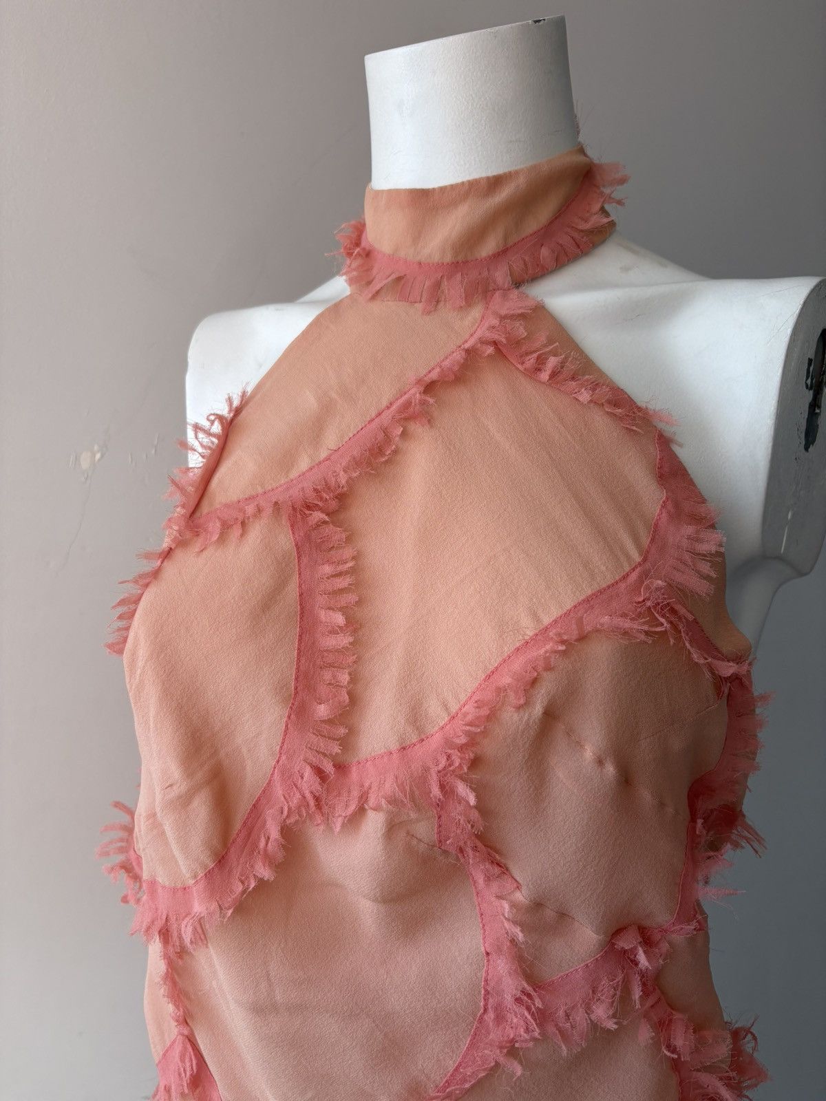 Vintage Silk blouse Size S / US 4 / IT 40 - 8 Thumbnail
