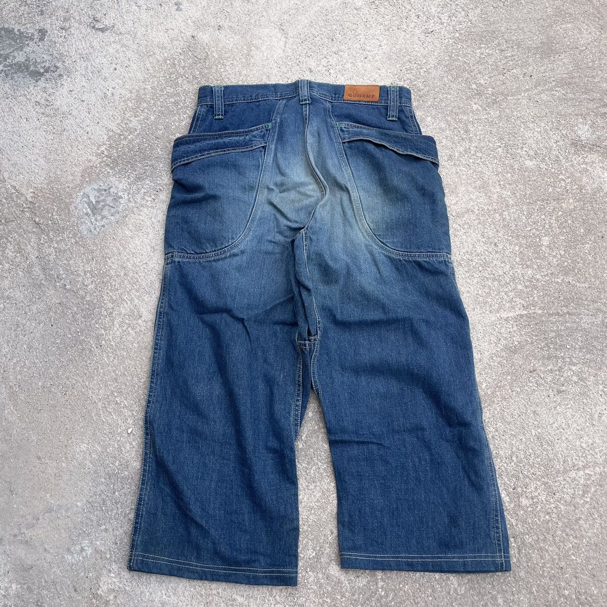 If Six Was Nine × Vintage “GOHEMP” VINTAGE RARE OVERSIZE JORT/JEAN SHORT Size US 30 / EU 46 - 8 Thumbnail
