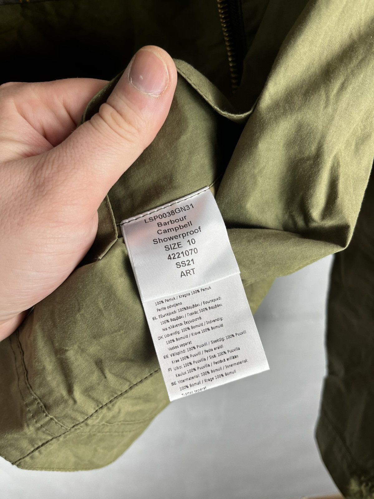 Barbour Barbour Barbour Campbell Showerproof Jacket Woman Size M / US 6-8 / IT 42-44 - 12 Thumbnail