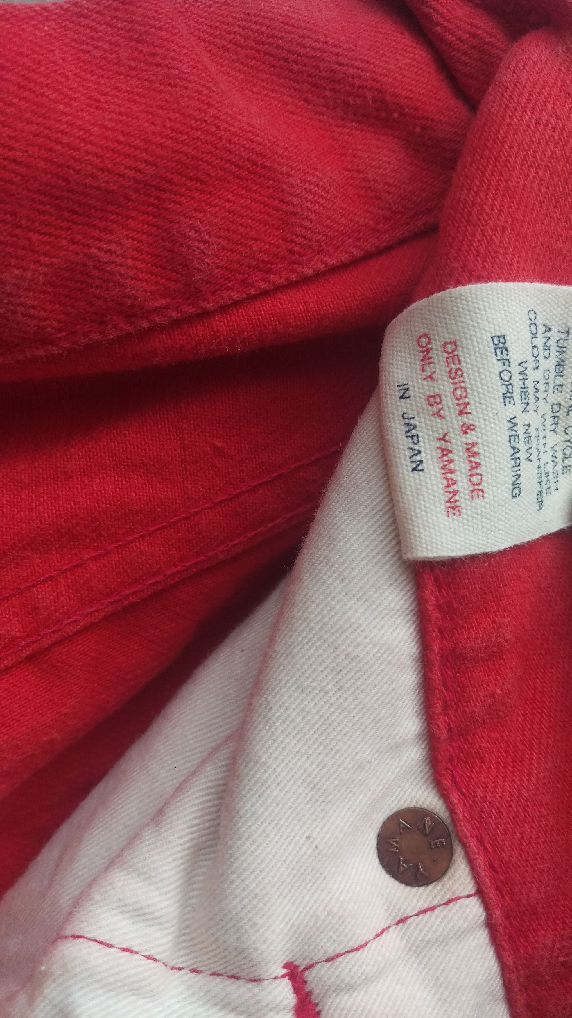 Evisu Evisu yamane red denim 2005 Size US 30 / EU 46 - 8 Thumbnail