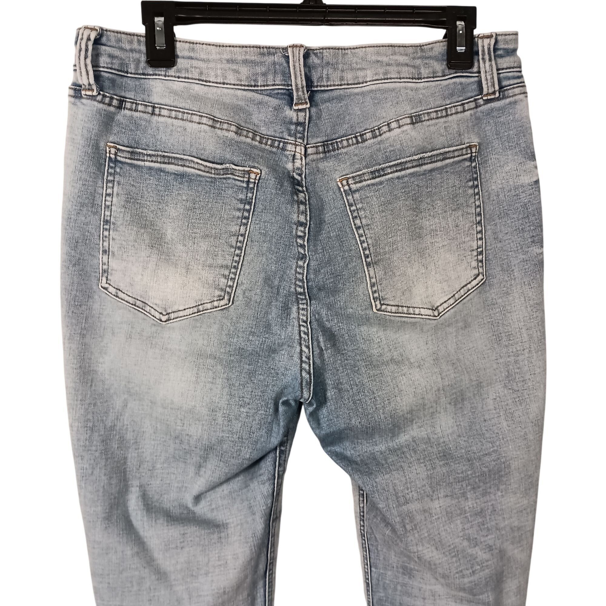 Pistola Pistola Arielle Skinny Jeans Raw Hem Light Wash Womens 32 Cr Size 32" / US 10 / IT 46 - 4 Thumbnail