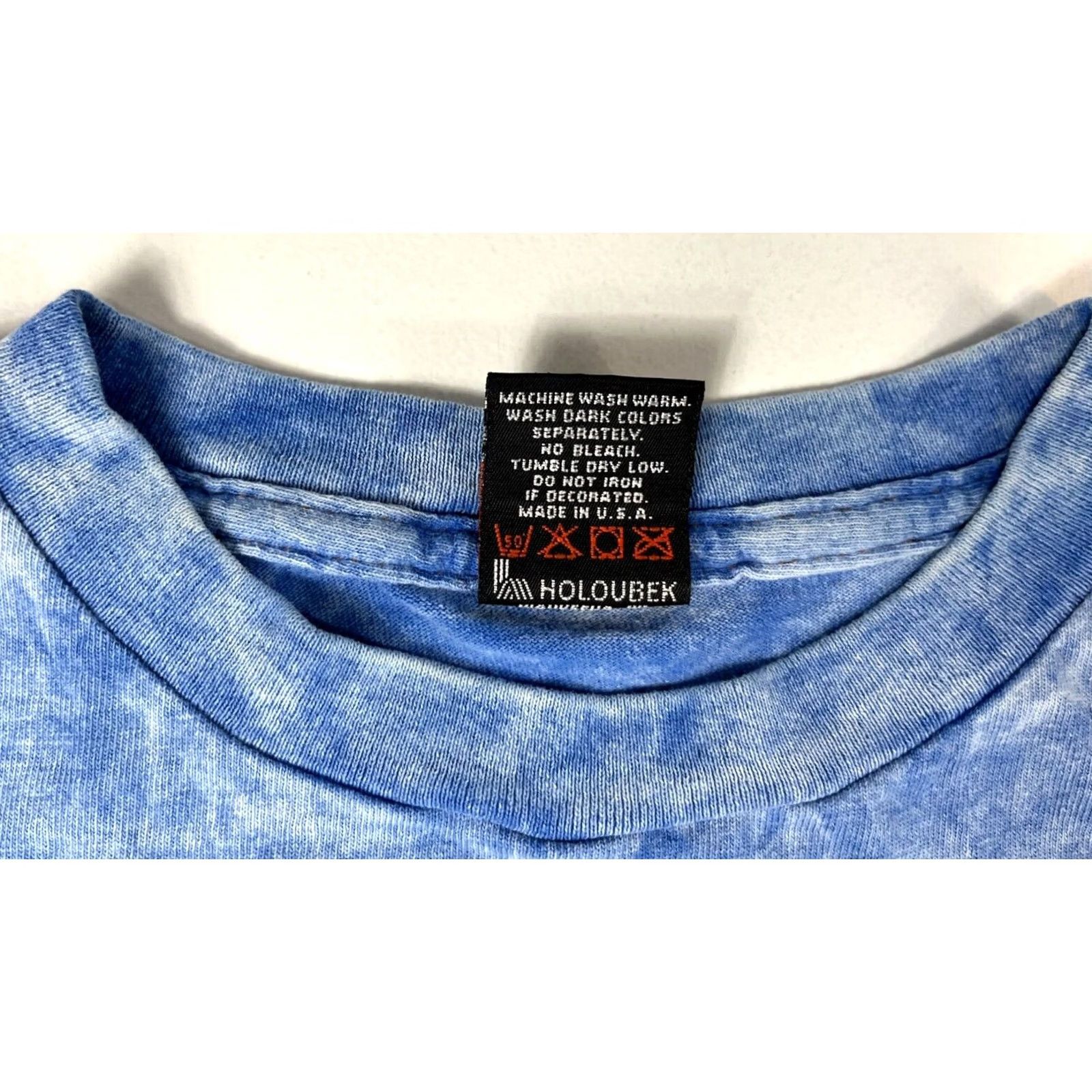 Harley Davidson VINTAGE Harley-Davidson T-Shirt Daytona Beach XL Blue 2001 Tie Dye Men's Short Sleeve Crew Neck Made in USA Unisex? Size US XL / EU 56 / 4 - 7 Thumbnail