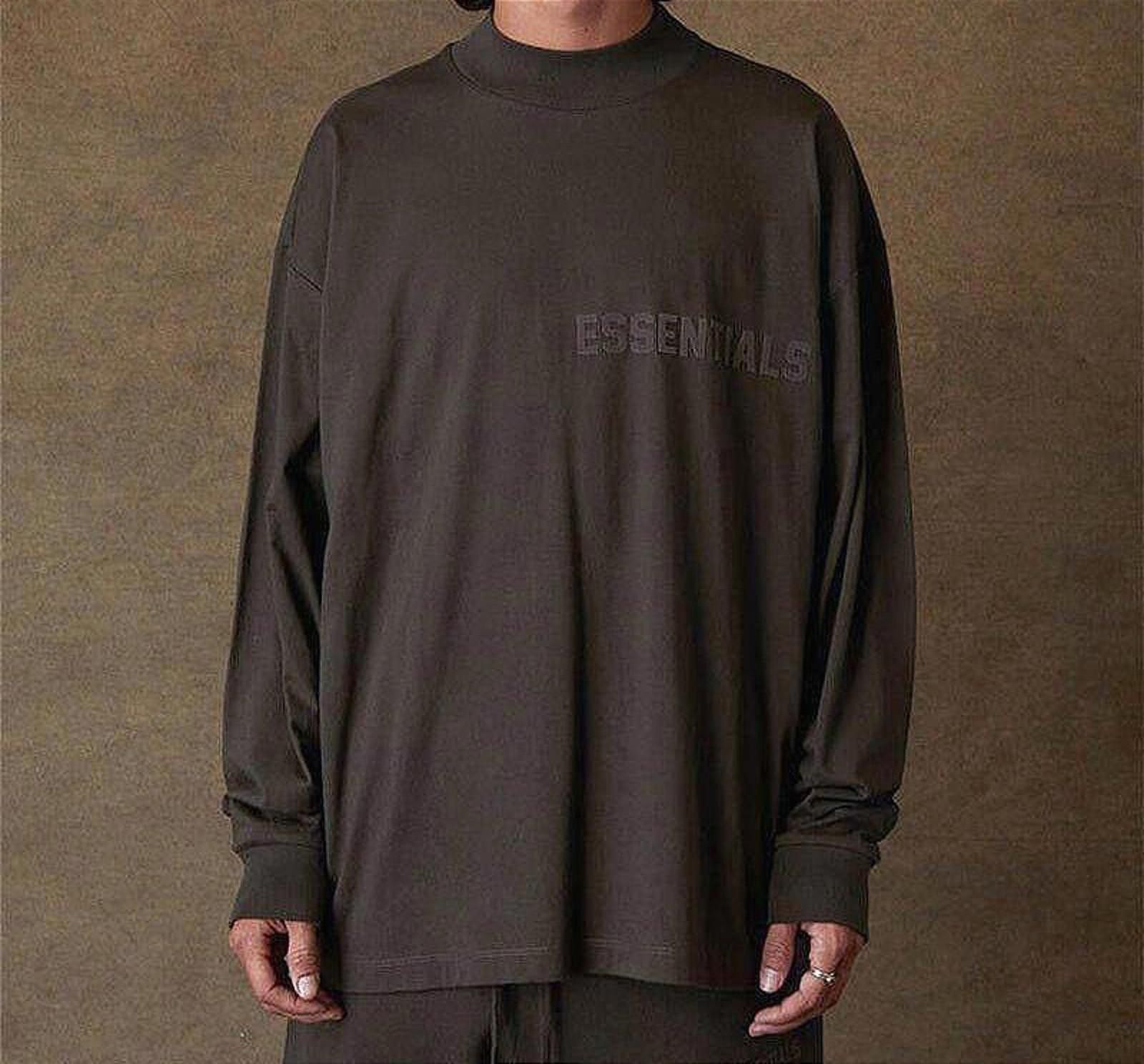 Fear of God Fear of God Essentials L/S Tee Off Black Size Small Size US S / EU 44-46 / 1 - 2 Thumbnail