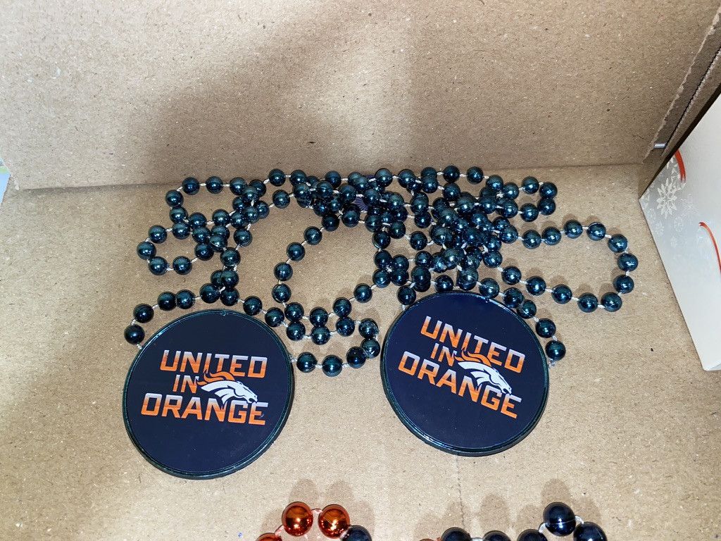 NFL Denver Broncos United in ORANGE Beaded Necklaces necklace CO Size ONE SIZE - 1 Preview