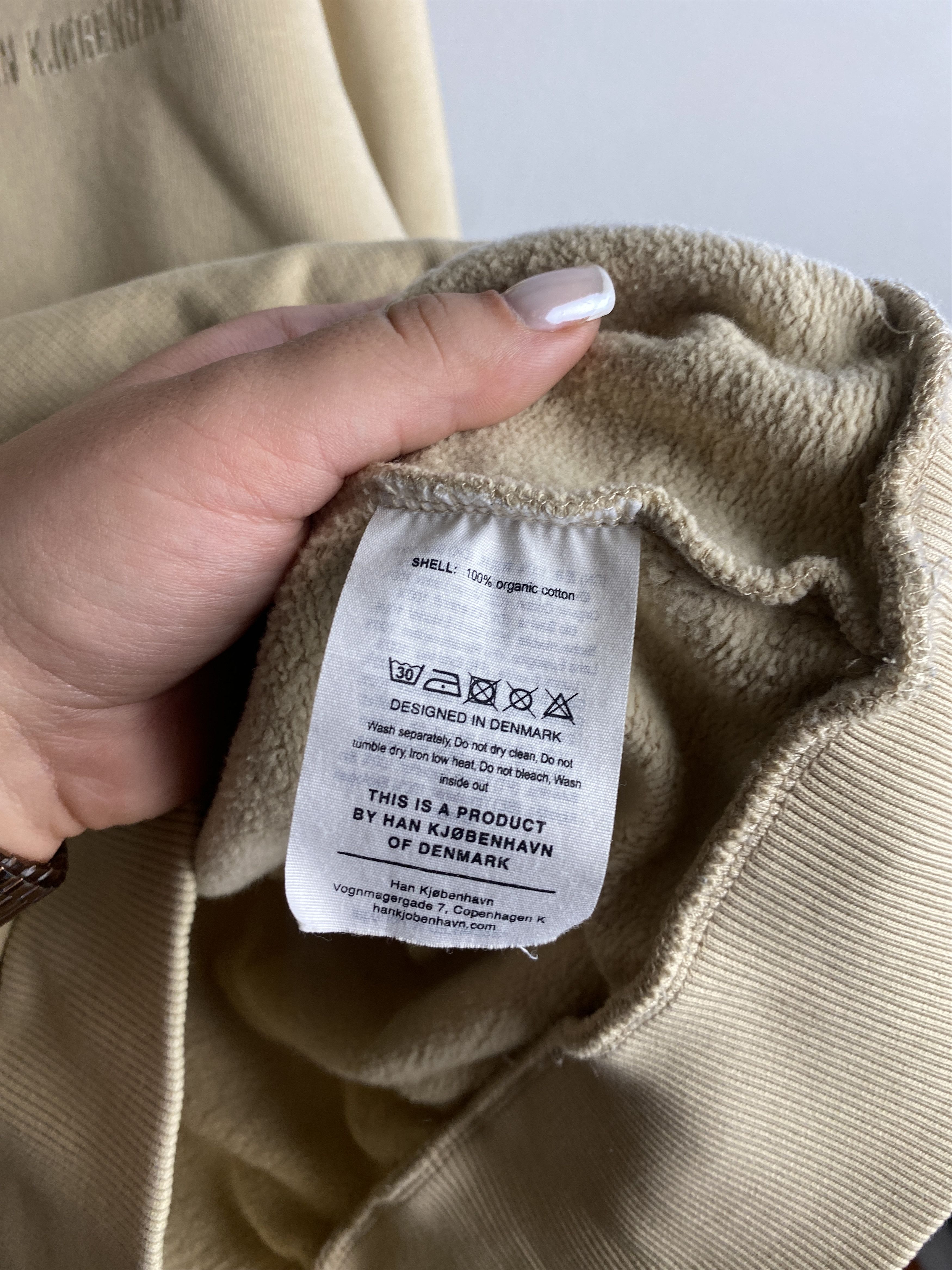 Han Kjobenhavn Han Kjobenhavn small logo hoodie heavy casual Size US L / EU 52-54 / 3 - 5 Thumbnail