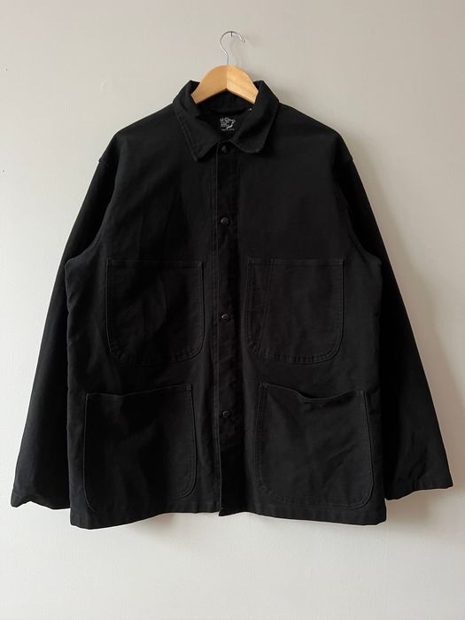 Orslow Utility Coverall Jacket, Cotton Moleskin, Size 4 | Grailed