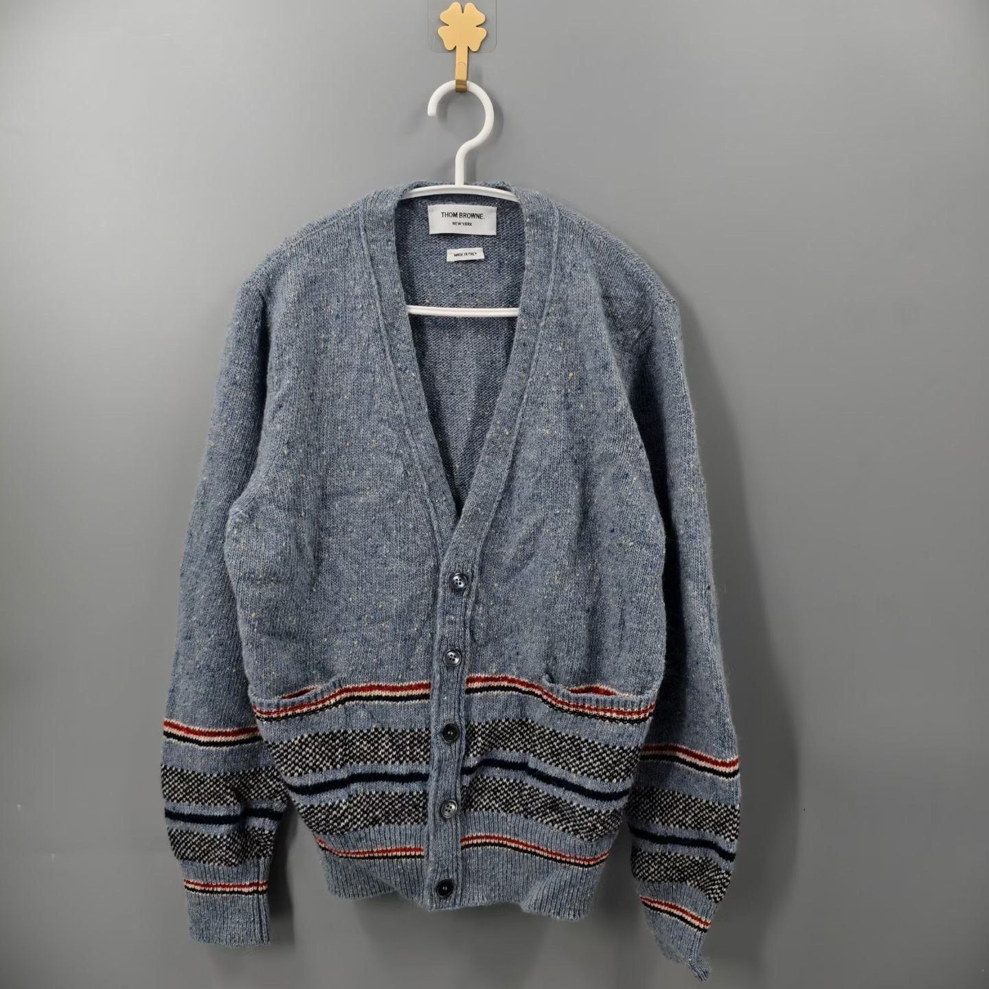 Thom Browne Thom Browne Wool Brown Sweater S Women Size S / US 4 / IT 40 - 1 Thumbnail