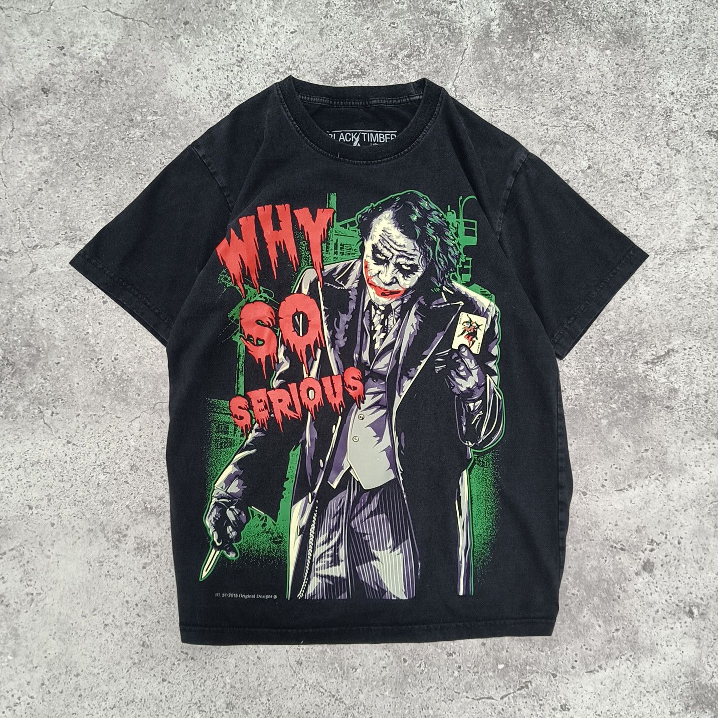 DC Comics × Vintage Joker “Why So Serious” Tee Size US M / EU 48-50 / 2 - 1 Thumbnail