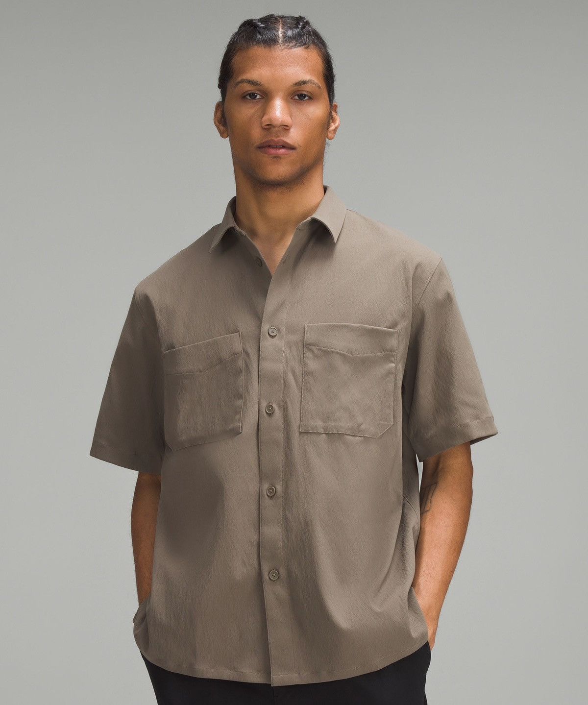 Lululemon Vintage Lululemon Relaxed Fit Button Down Camp S/S Shirt Men Size US XXL / EU 58 / 5 - 3 Thumbnail