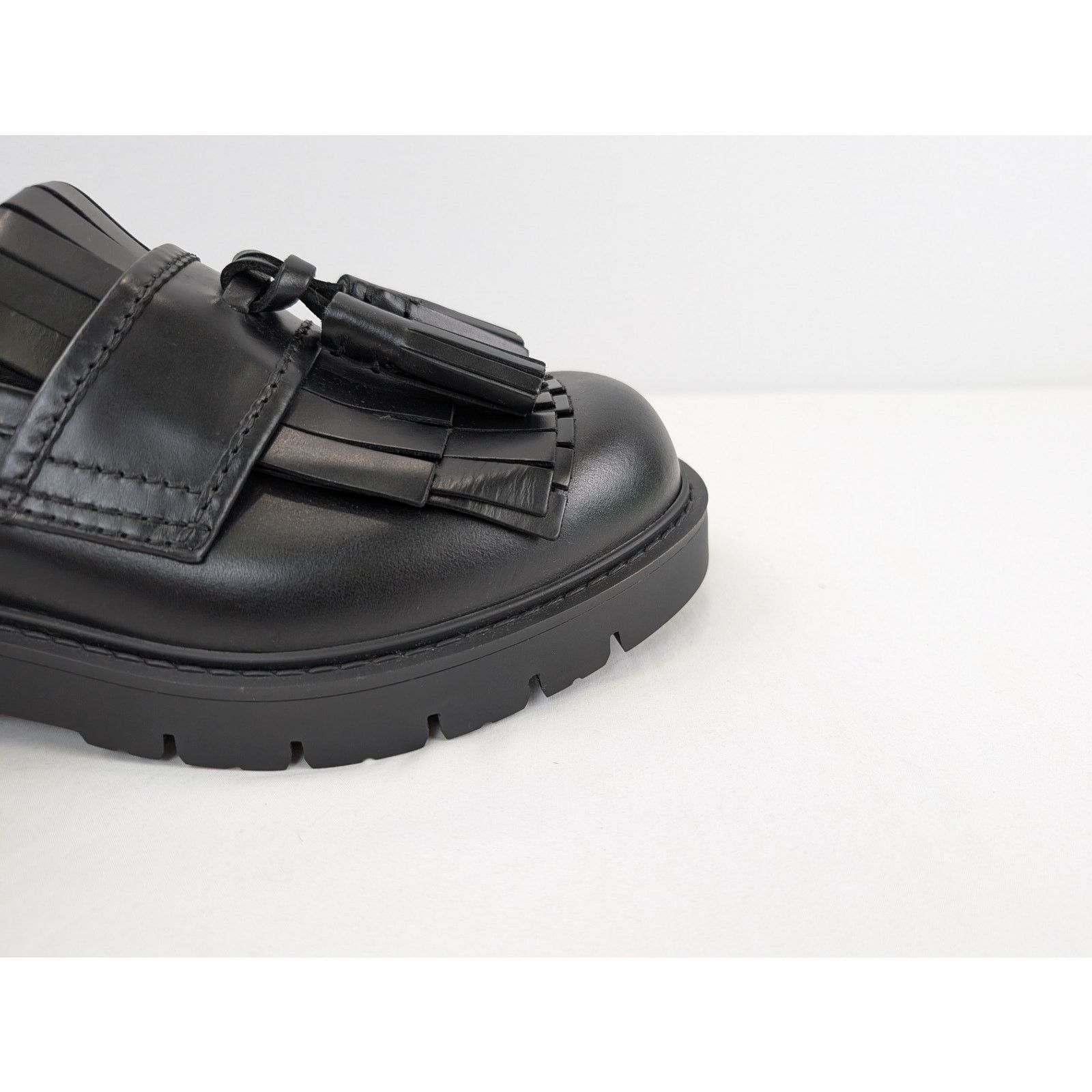 Bottega Veneta o1rshd1 Deep Calf Haddock Loafer Boots in Black Size US 10 / EU 43 - 4 Thumbnail