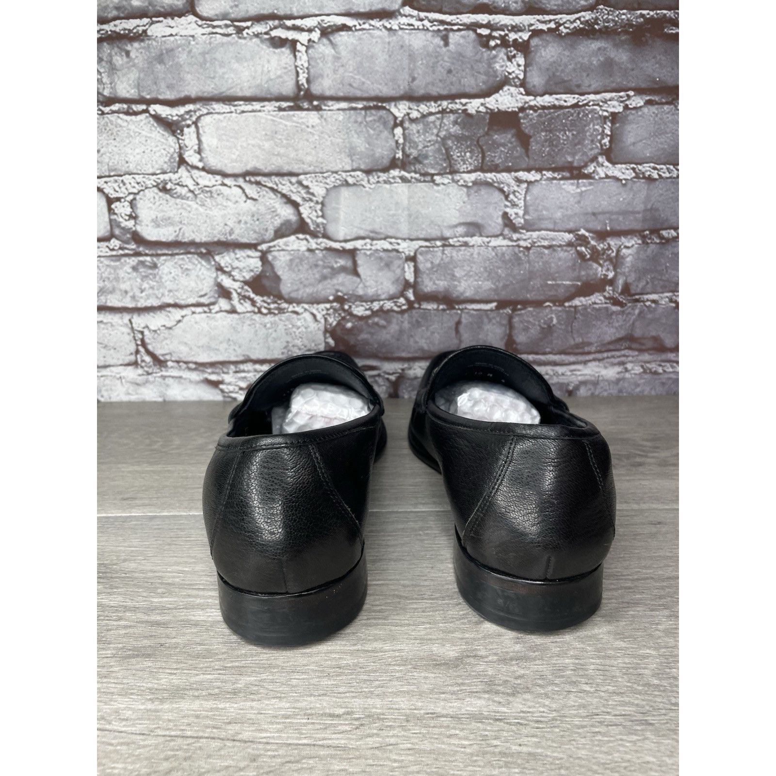 Cole Haan COLE HAAN Black Leather Air Horsebit Classic Loafers Dress M Size US 10 / EU 43 - 5 Thumbnail