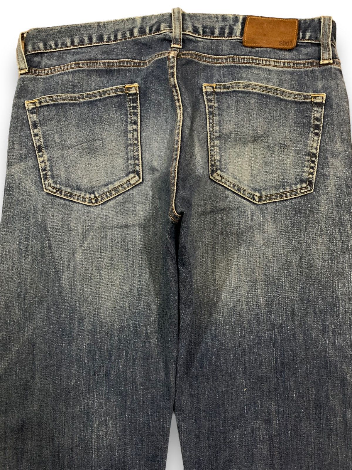 Undercover × Uniqlo Vintage Uniqlo S001 Straight Leg Distressed Grunge Jeans Size US 33 - 10 Thumbnail