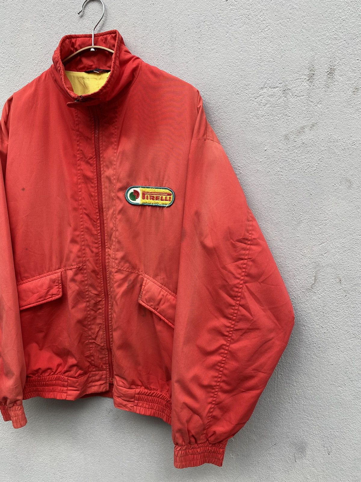 Pirelli Vintage Sunfaded OG 1980’s PIRELLI Patches USA Jacket USA Size US L / EU 52-54 / 3 - 5 Thumbnail