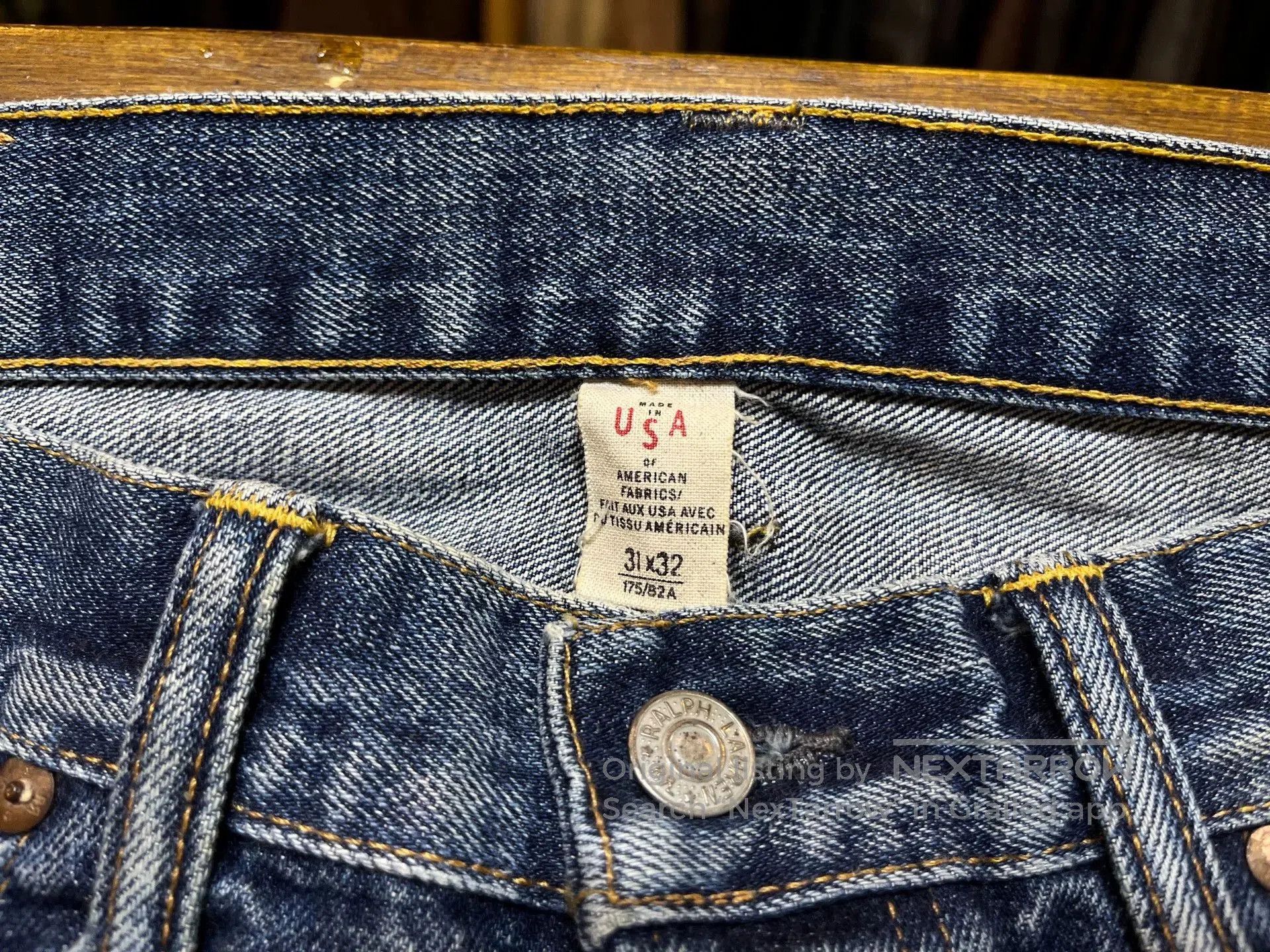RRL Ralph Lauren classic rrl denim jeans by ralph lauren. Size US 31 - 3 Thumbnail