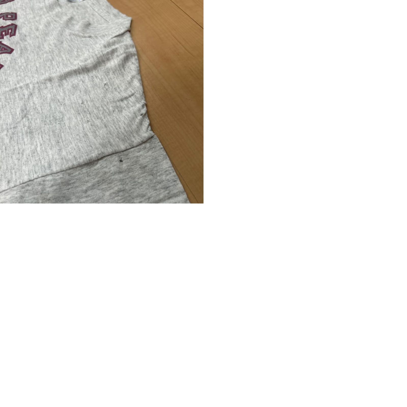 Vintage VINTAGE Twin Peaks College Logo T-Shirt Made in USA Used XL Gray Mens Size US XL / EU 56 / 4 - 9 Thumbnail