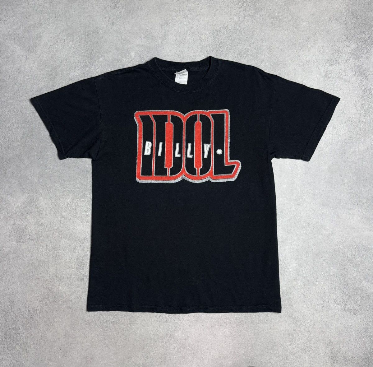 Band Tees Billy Idol 2010 Festival Band Music T-Shirt Double-Sided Size US M / EU 48-50 / 2 - 2 Thumbnail
