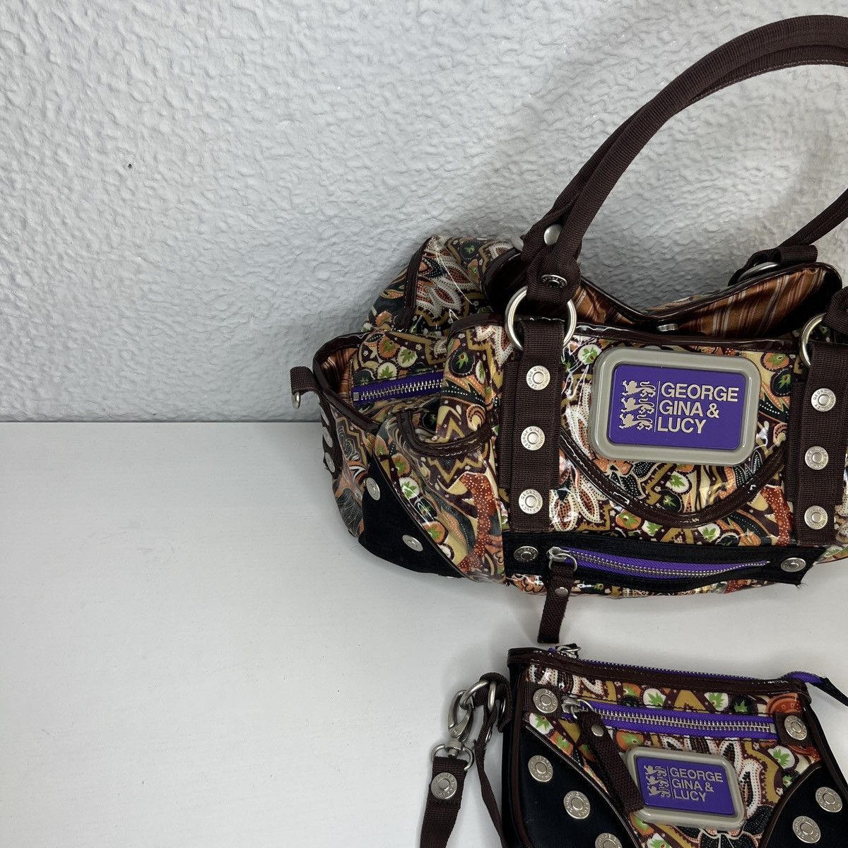 George Gina & Lucy George Gina & Lucy GGL Vintage Bag Retro Y2K Drill Rare Hype Size ONE SIZE - 2 Thumbnail