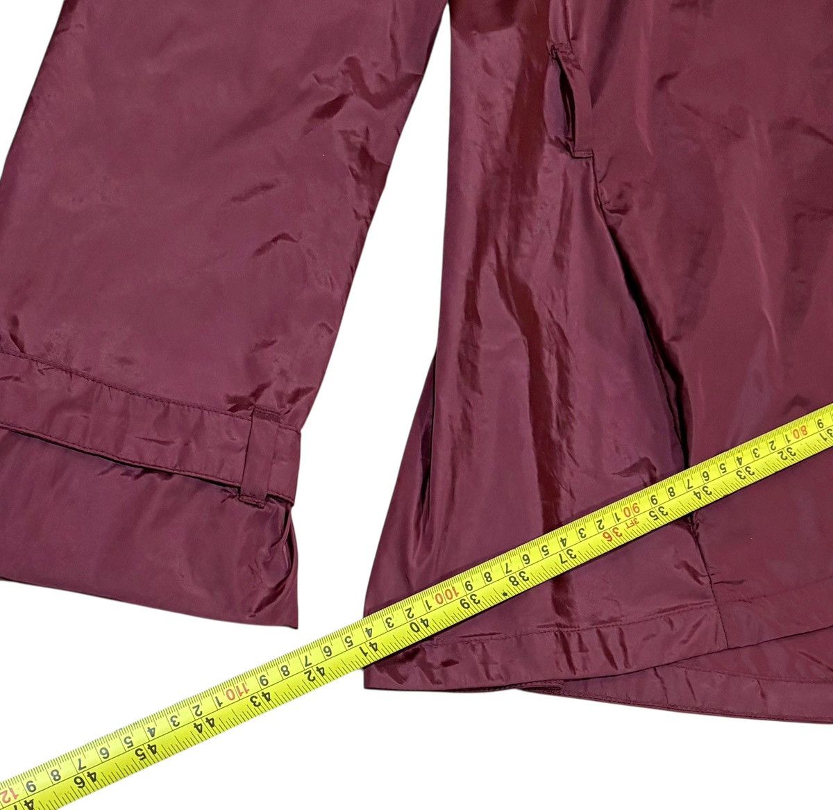 Prada Prada Burgundy Nylon Hoodie Jacket Size S / US 4 / IT 40 - 16 Thumbnail
