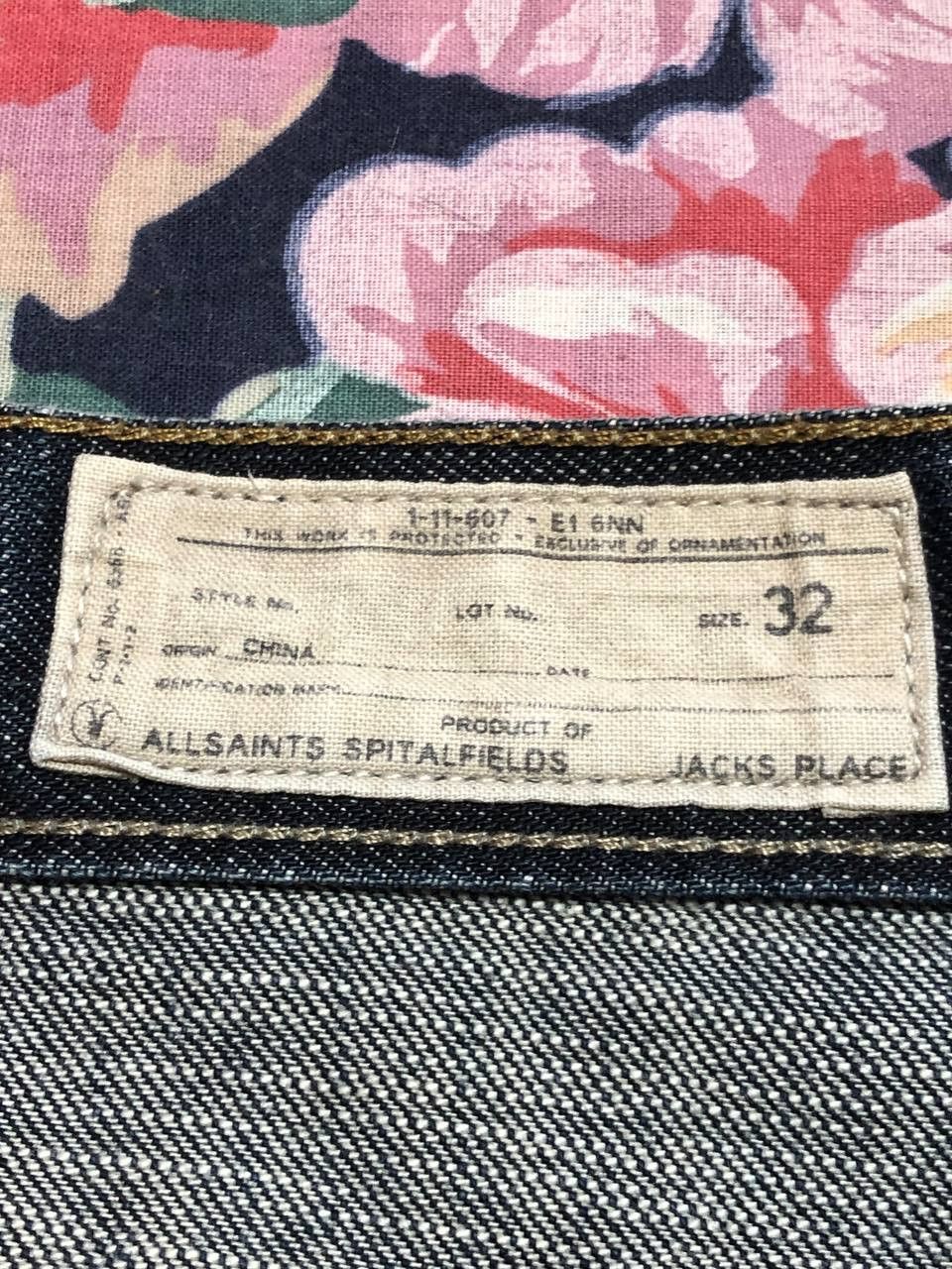 Allsaints Allsaints Denim Jeans Size US 32 / EU 48 - 2 Thumbnail