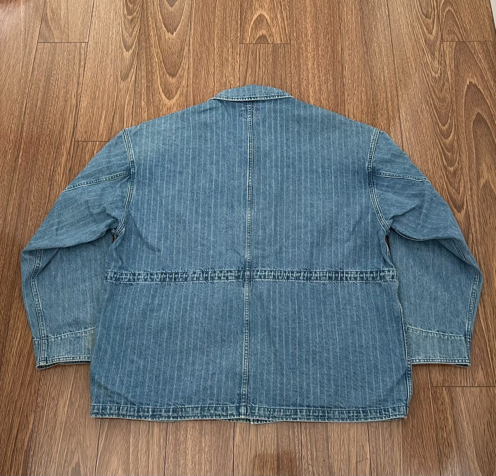 Cav Empt C.E CavEMPT Indigo Denim Jacket Size US XL / EU 56 / 4 - 2 Thumbnail