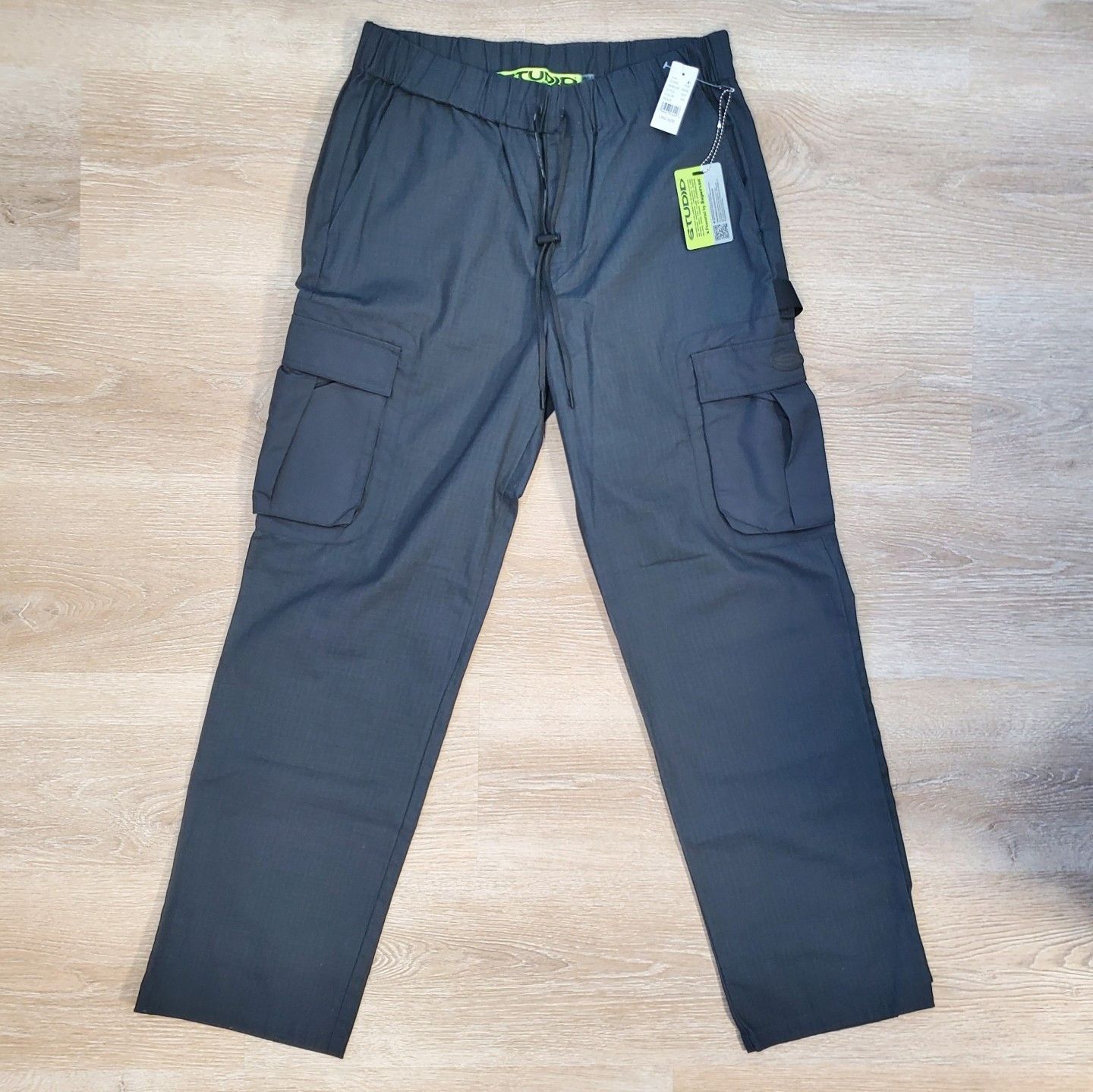 Supervsn New Supervsn Studio Baggy Ripstop Cargo Pants L Dulled Black Size US 34 / EU 50 - 6 Thumbnail
