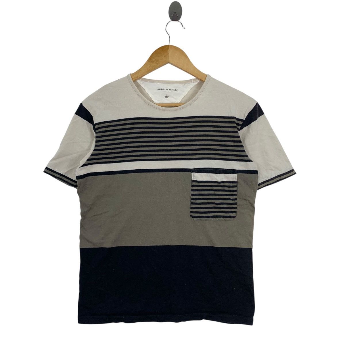 Uniqlo UNIQLO AND LEMAIRE Japanese Brand Stripes Tshirt Size US M / EU 48-50 / 2 - 1 Thumbnail