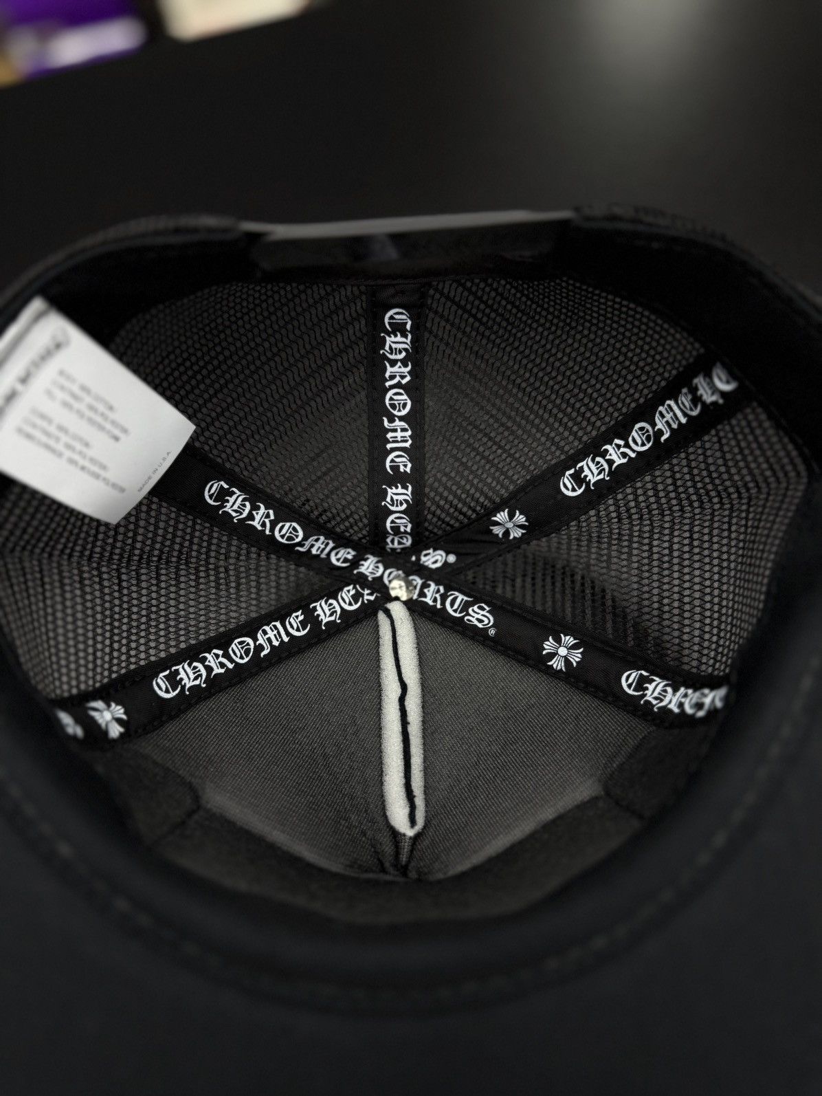 Chrome Hearts Chrome Hearts Welcome To Vegas Logo SnapBack New Size ONE SIZE - 10 Thumbnail