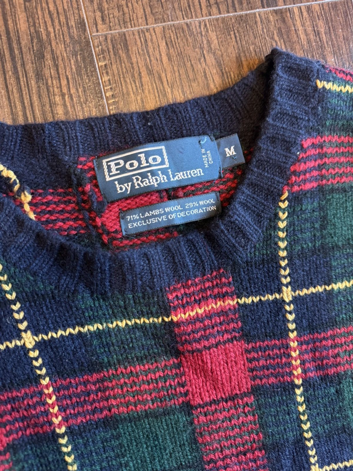 Polo Ralph Lauren Vintage Polo Ralph Lauren Knitted Sweater Size US M / EU 48-50 / 2 - 7 Thumbnail