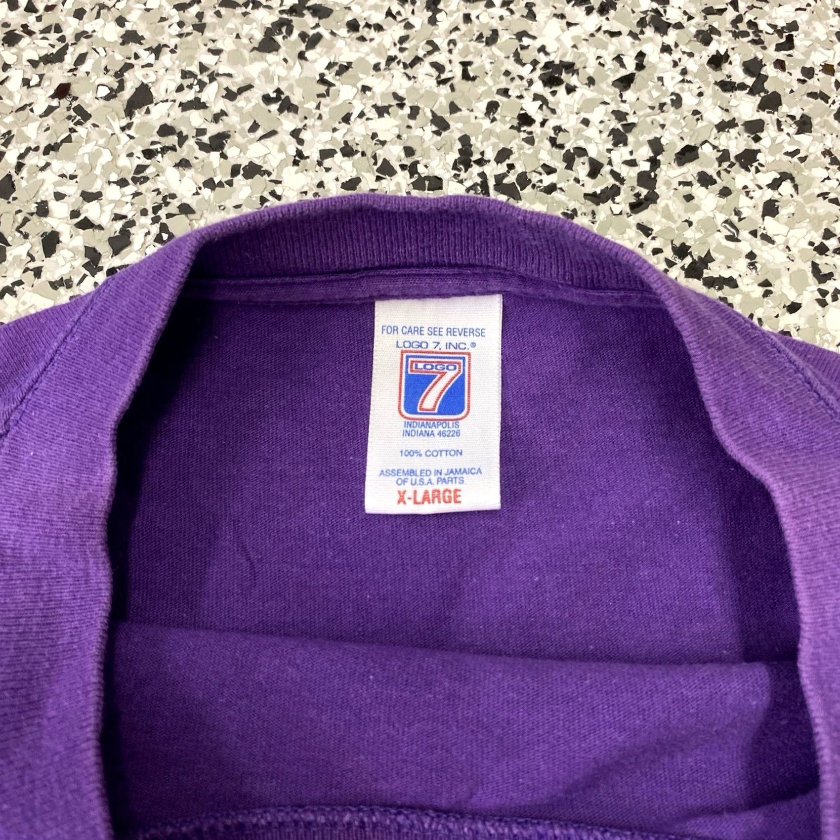 Logo 7 VINTAGE Logo 7 Shirt Mens XL Purple Arizona Diamondbacks Size MLB Tee Size US XL / EU 56 / 4 - 4 Thumbnail