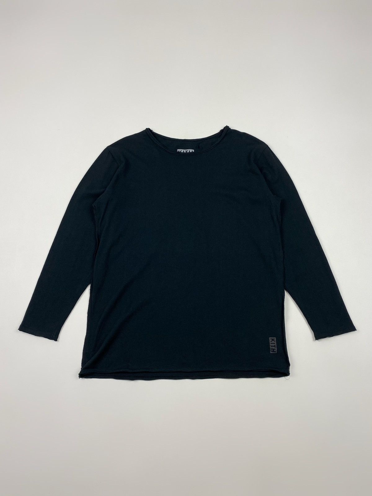 Kith Kith Classics Frayed L/S T-Shirt Size XS Size US XS / EU 42 / 0 - 1 Thumbnail