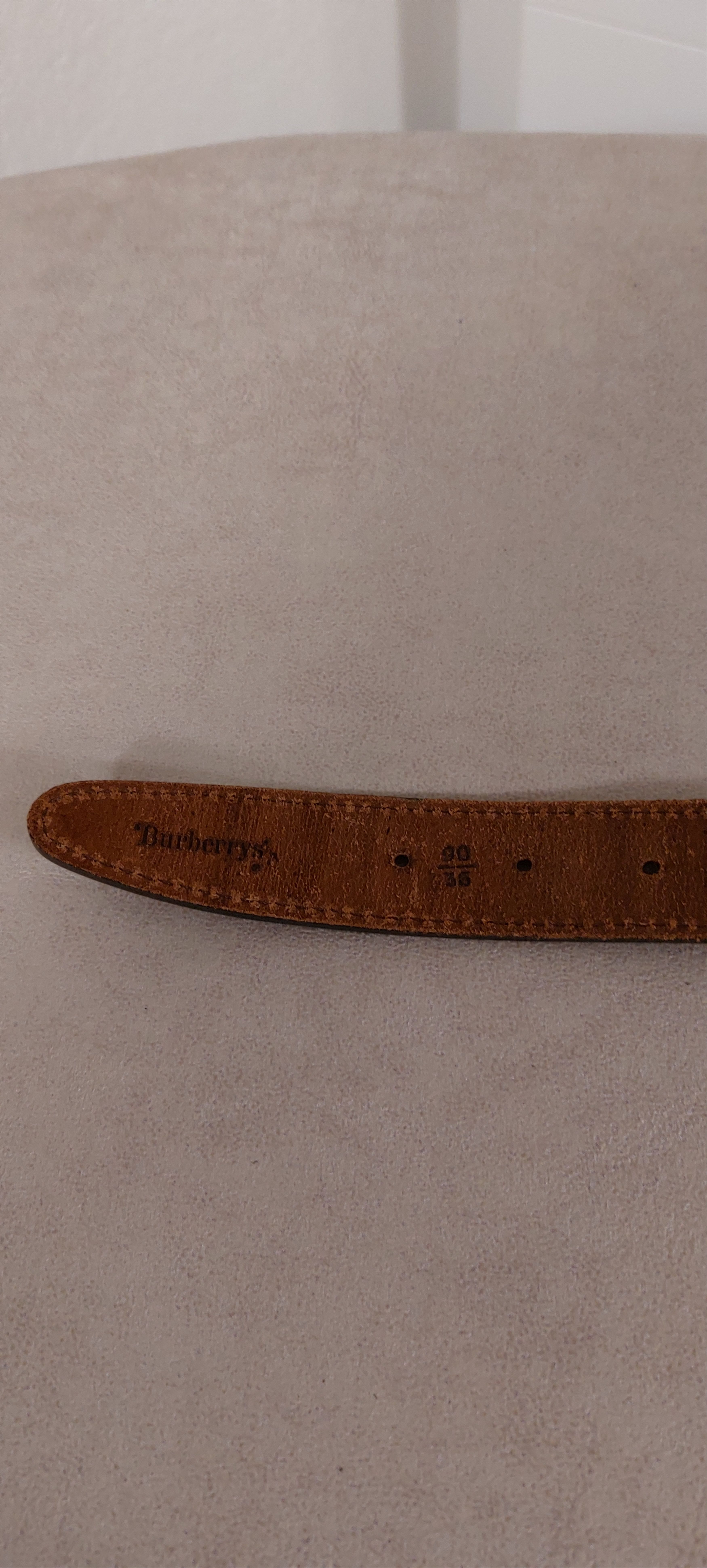 Vintage Vintage Burberrys Golf del Sur Tenerife Belt 80/32 Size ONE SIZE - 6 Thumbnail