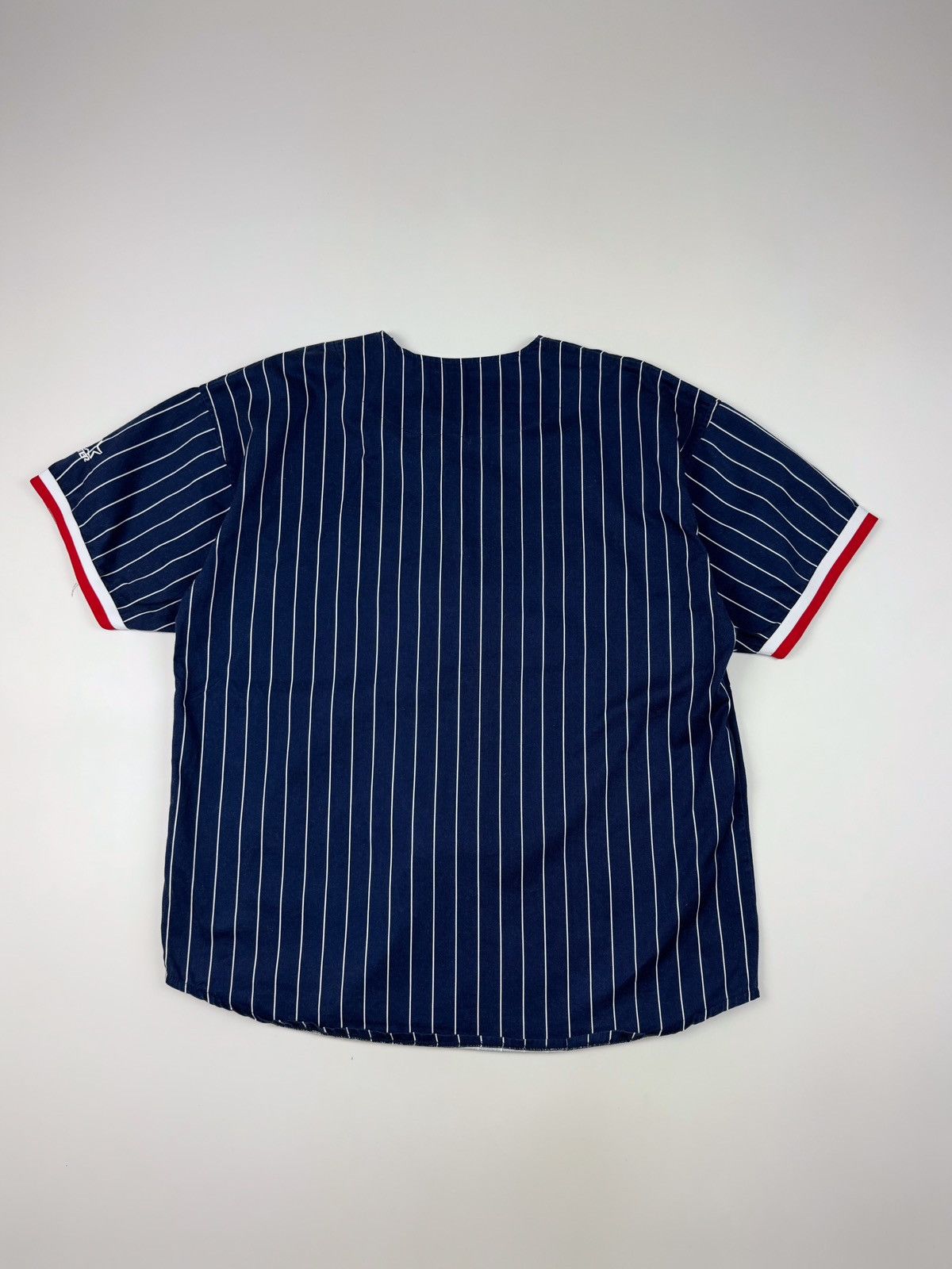 MLB × Starter × Vintage Vintage MLB New York Yankees Baseball Striped Jersey Size US XL / EU 56 / 4 - 8 Thumbnail