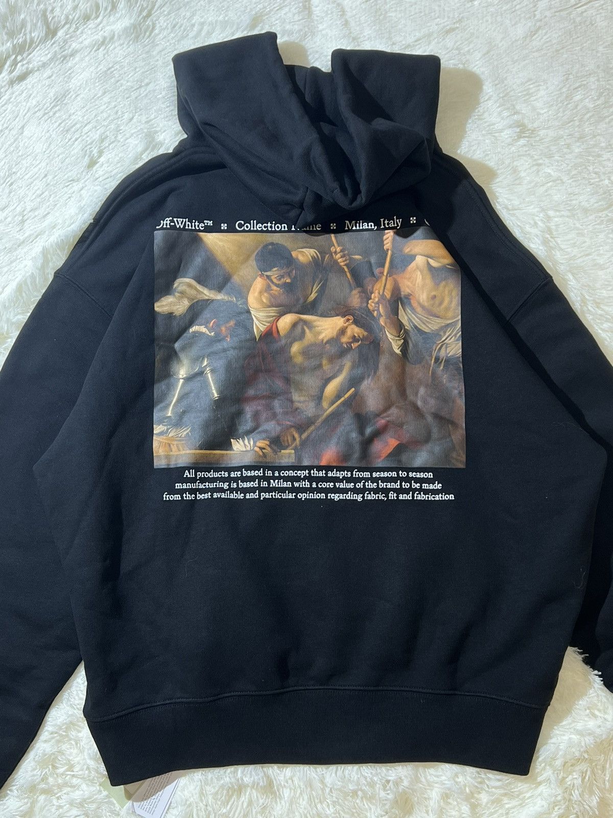 Off-White Off-White Caravaggio Crowing Over Hoodie Size US L / EU 52-54 / 3 - 6 Thumbnail